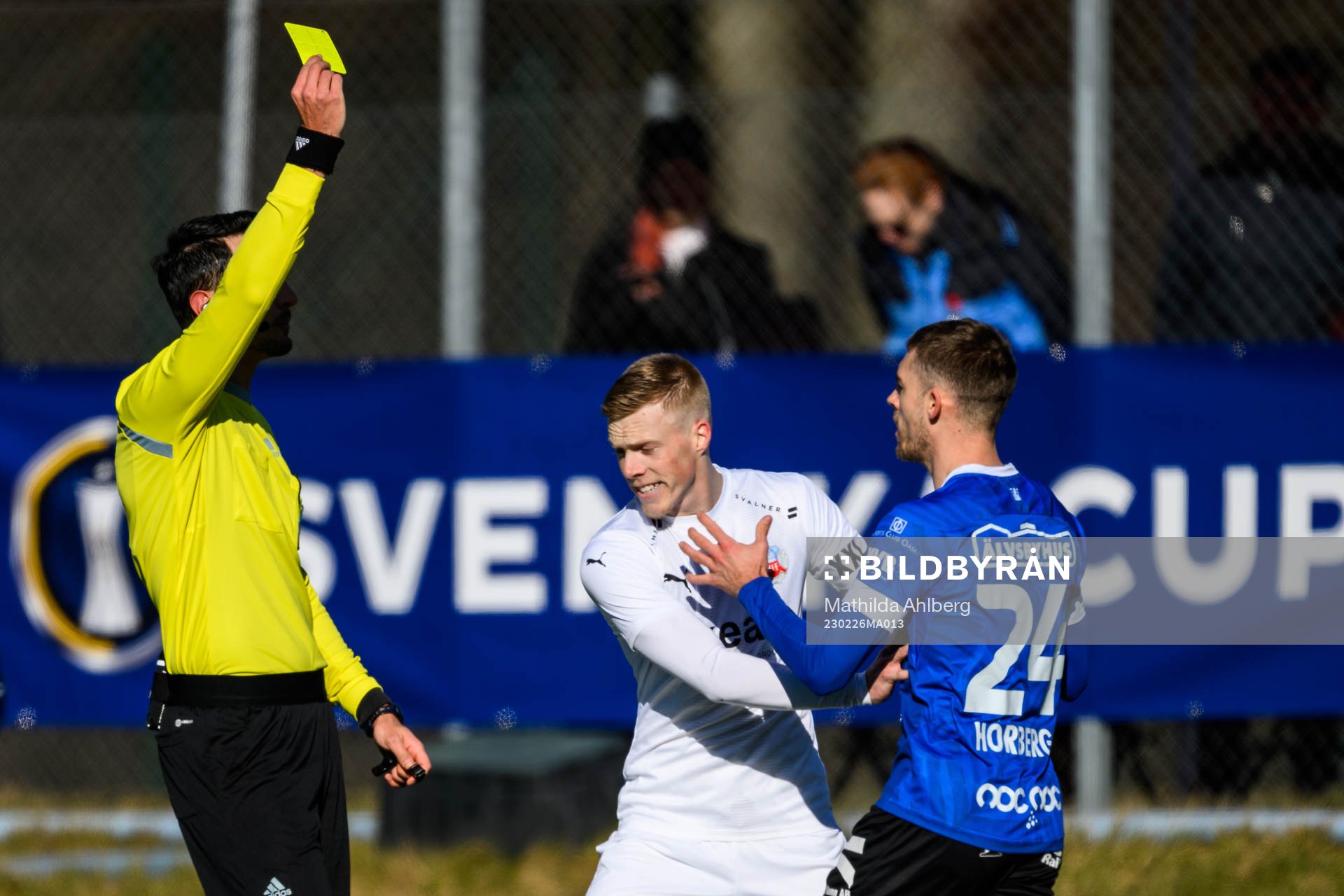 Helsingborgs Emil Hellman och Trelleborgs Felix Hörberg