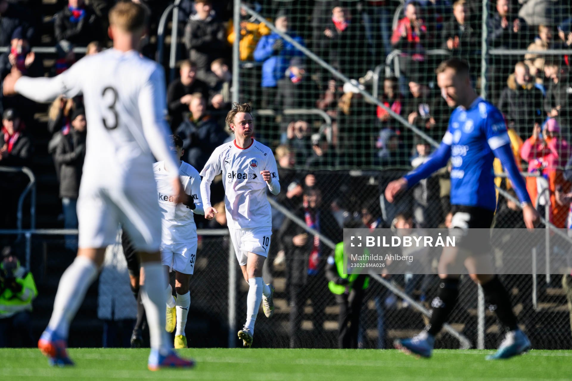 Helsingborgs Rasmus Jönsson jublar