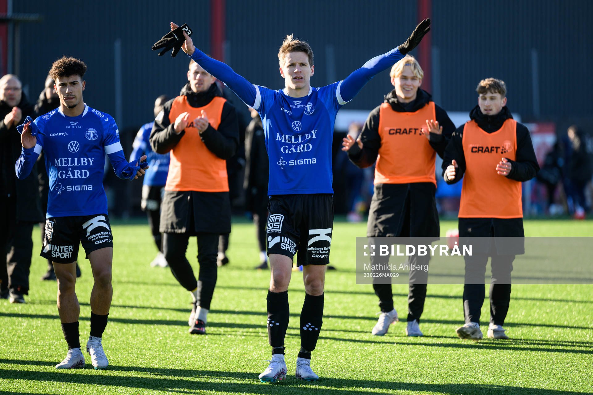Trelleborgs Bödvar Bödvarsson jublar