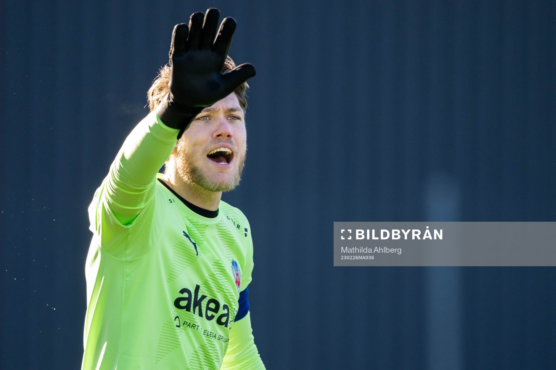 Helsingborgs målvakt Kalle Joelsson