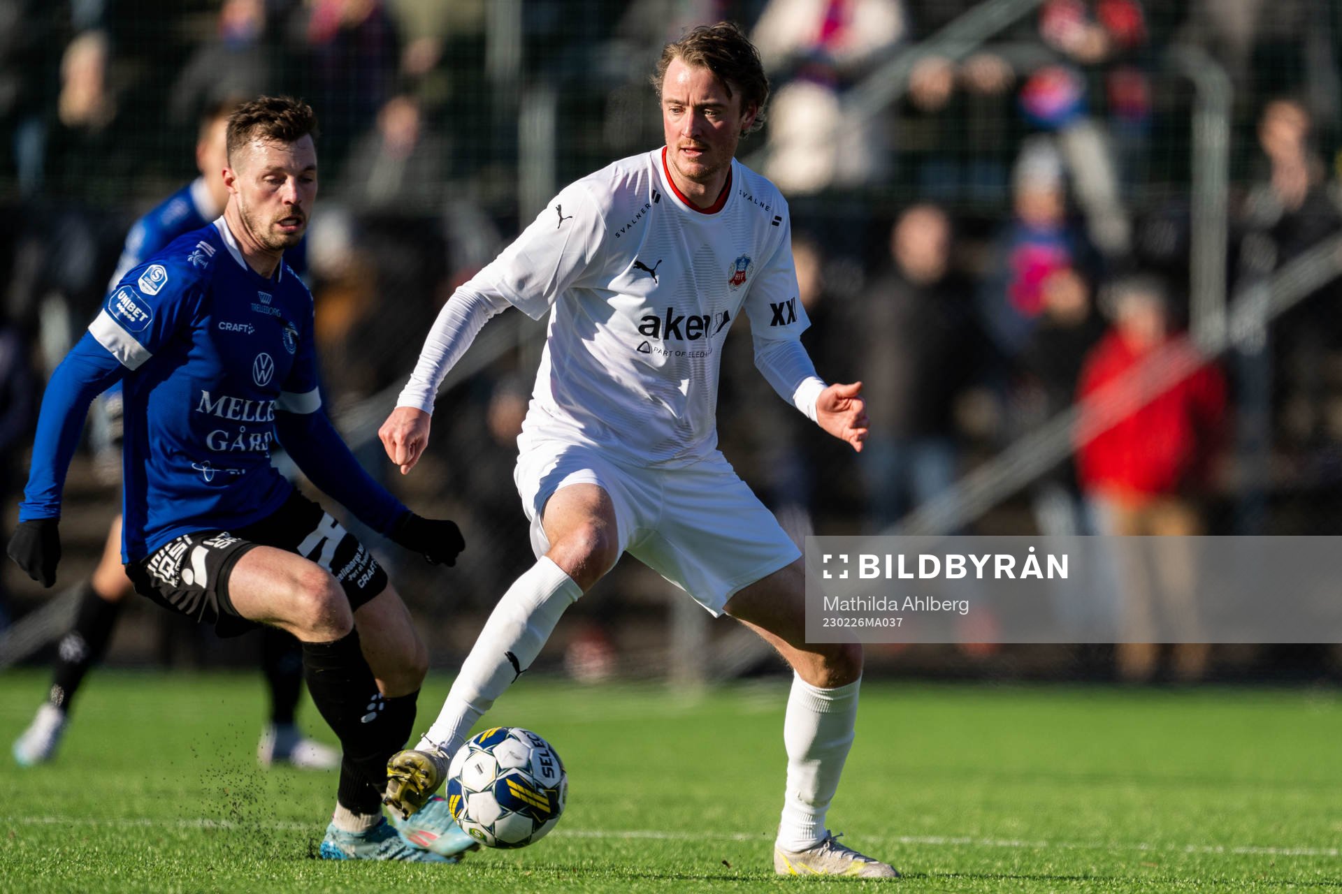 Trelleborgs Filip Bohman och Helsingborgs Rasmus Jönsson