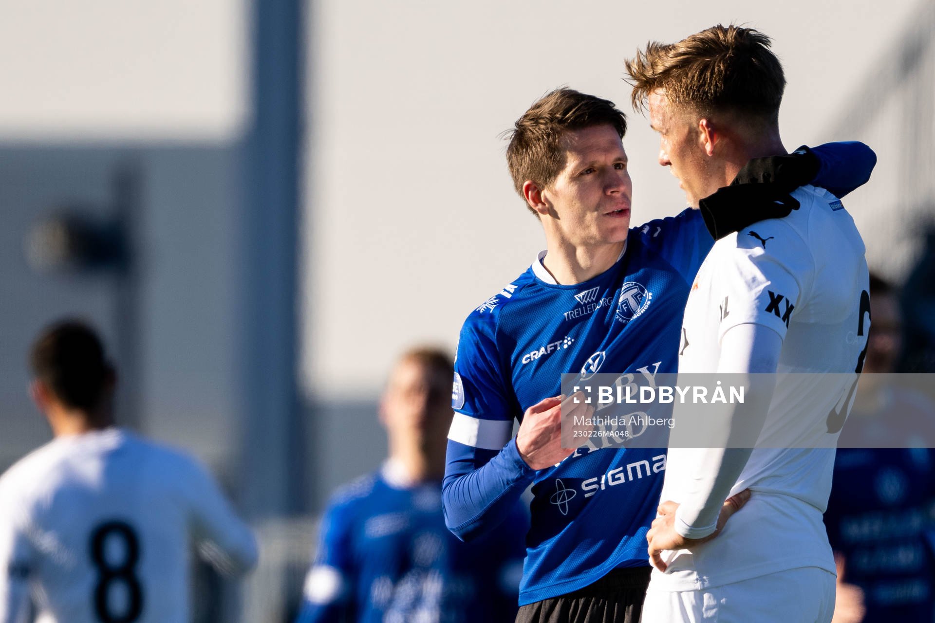 Trelleborgs Bödvar Bödvarsson och Helsingborgs Casper