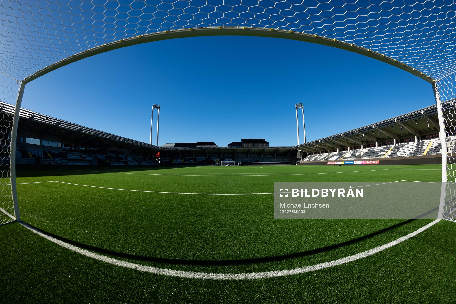 Bravida Arena innan fotbollsmatchen i Svenska Cupen mellan GAIS och IFK Göteborg den 26 februari 2023 i Göteborg. 