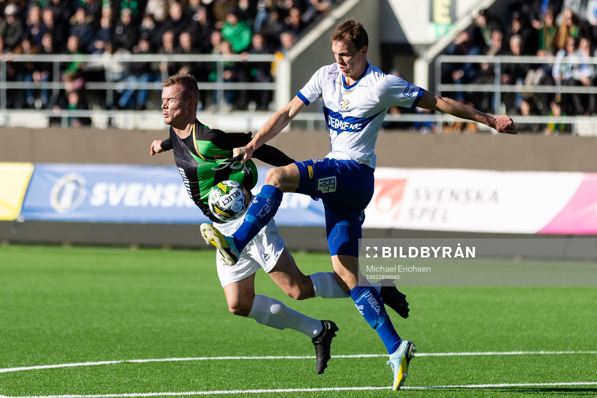 GAIS Alexander Ahl Holmström och IFK Göteborgs Adam