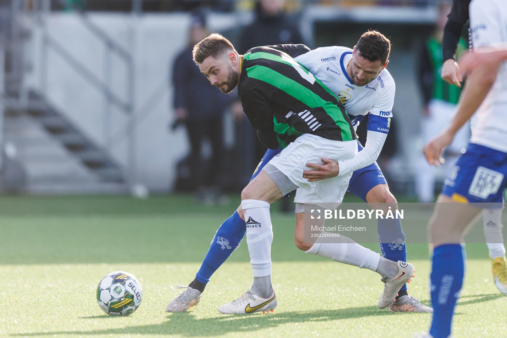 GAISs Axel Noren och IFK Göteborgs Marcus Berg