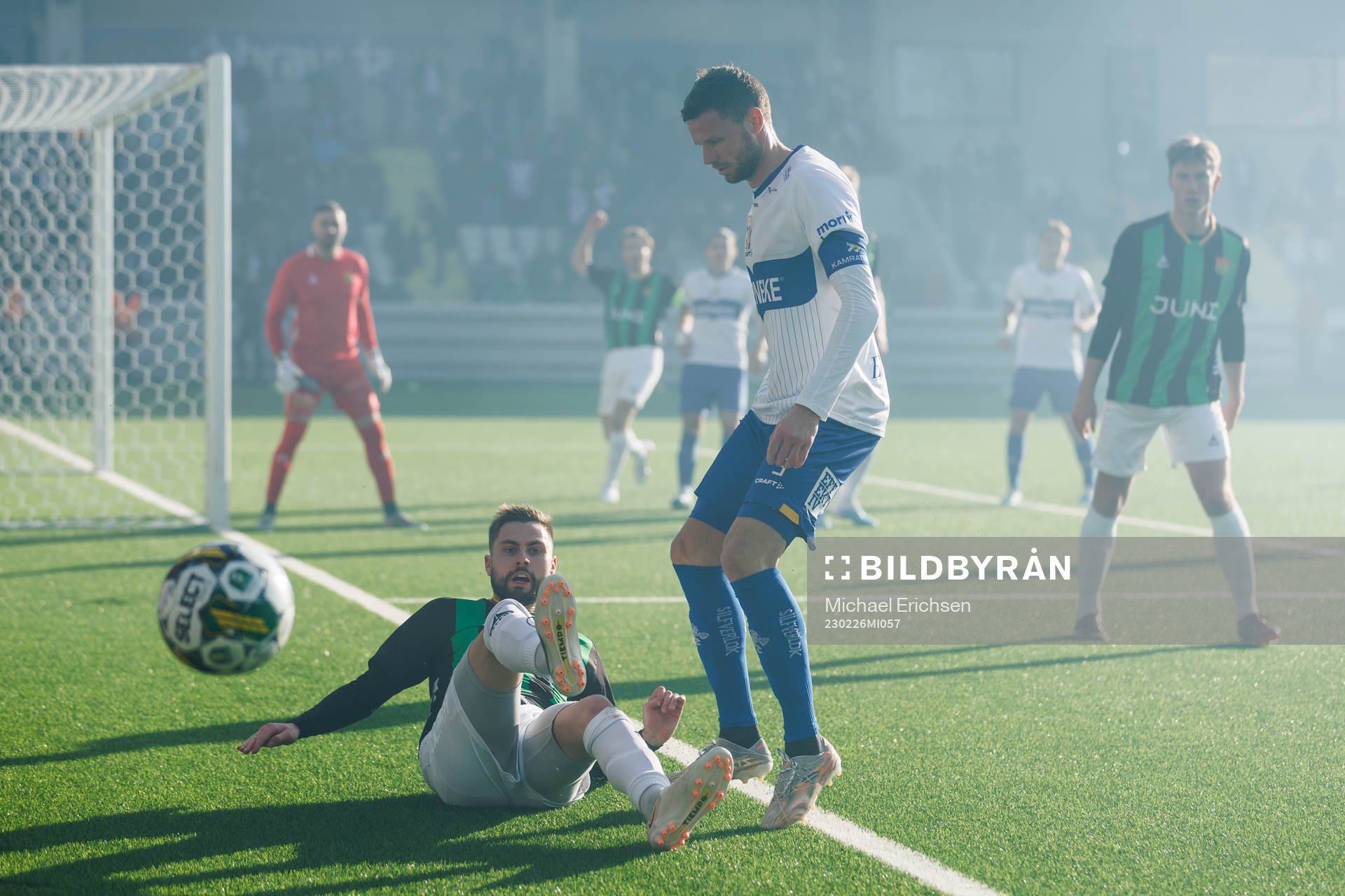 GAISs Axel Noren och IFK Göteborgs Marcus Berg