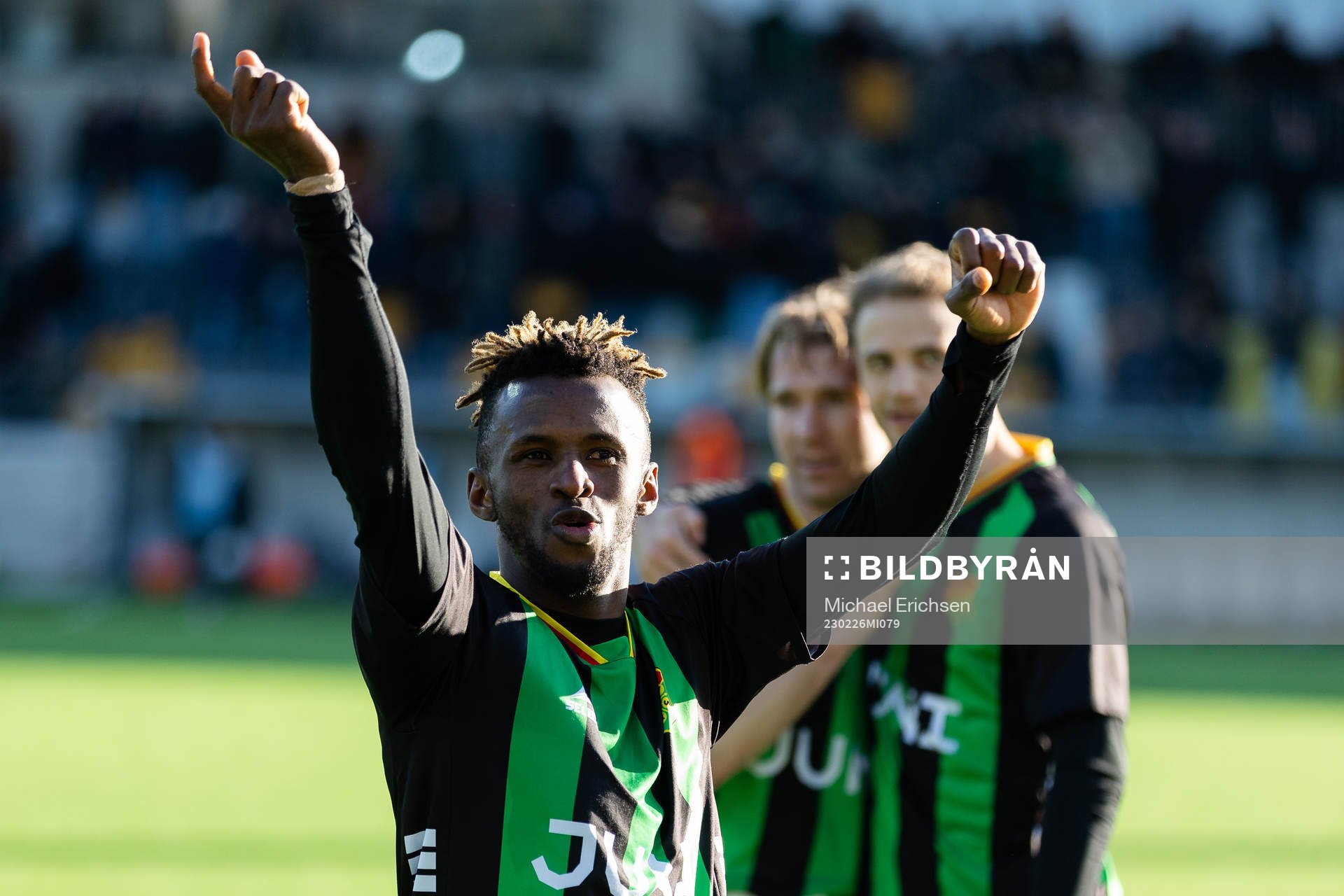 GAIS Rickard Emeka Friday jublar