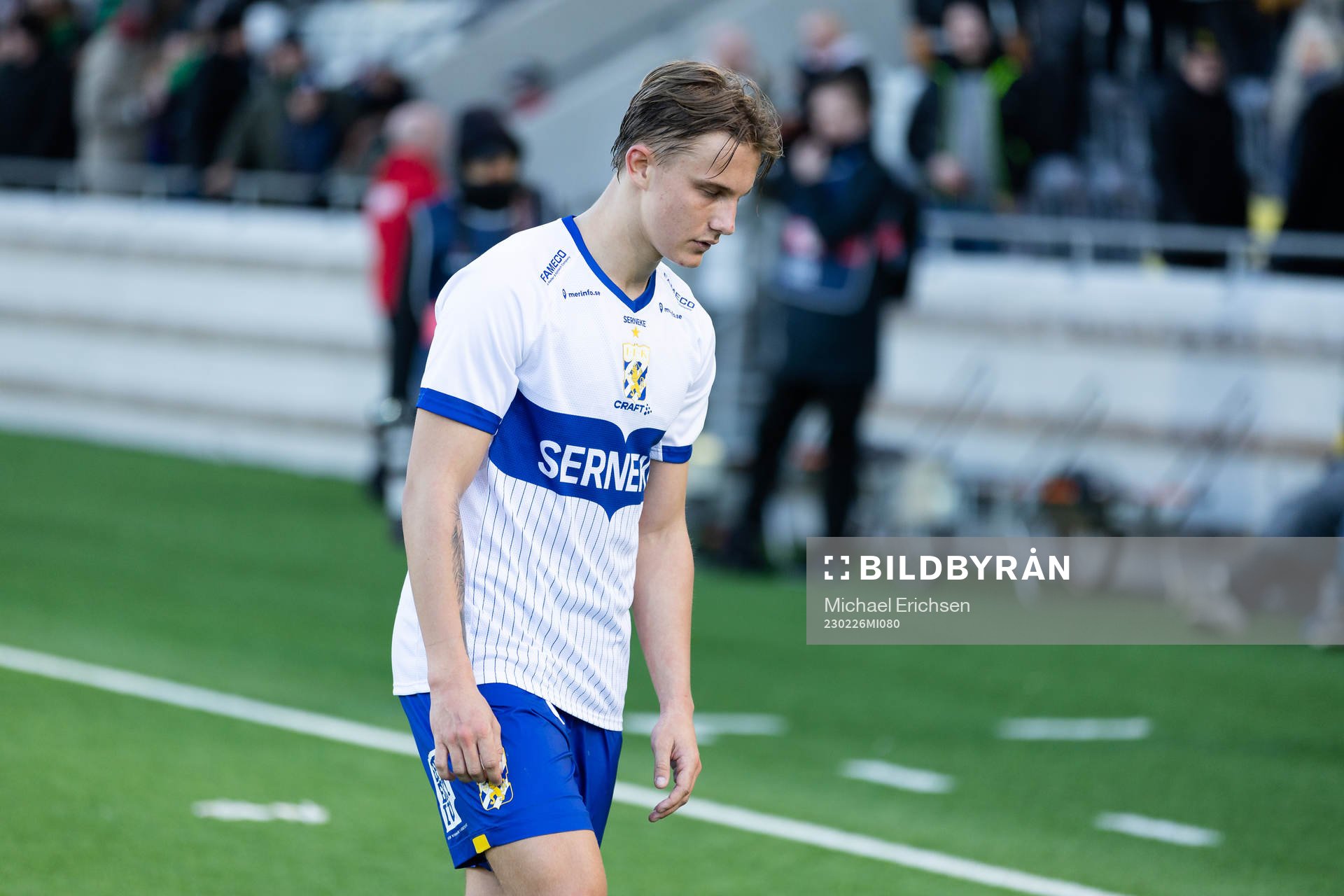 IFK Göteborgs Linus Carlstrand deppar