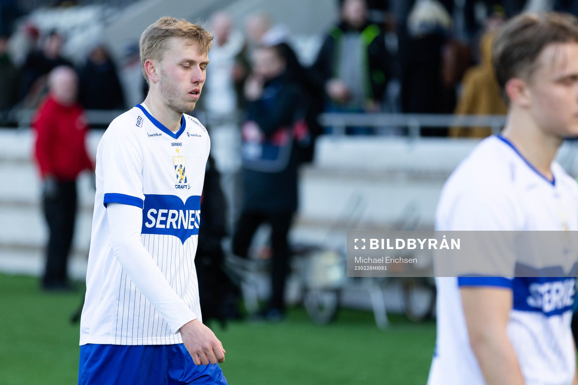 IFK Göteborgs Elias Hagen deppar