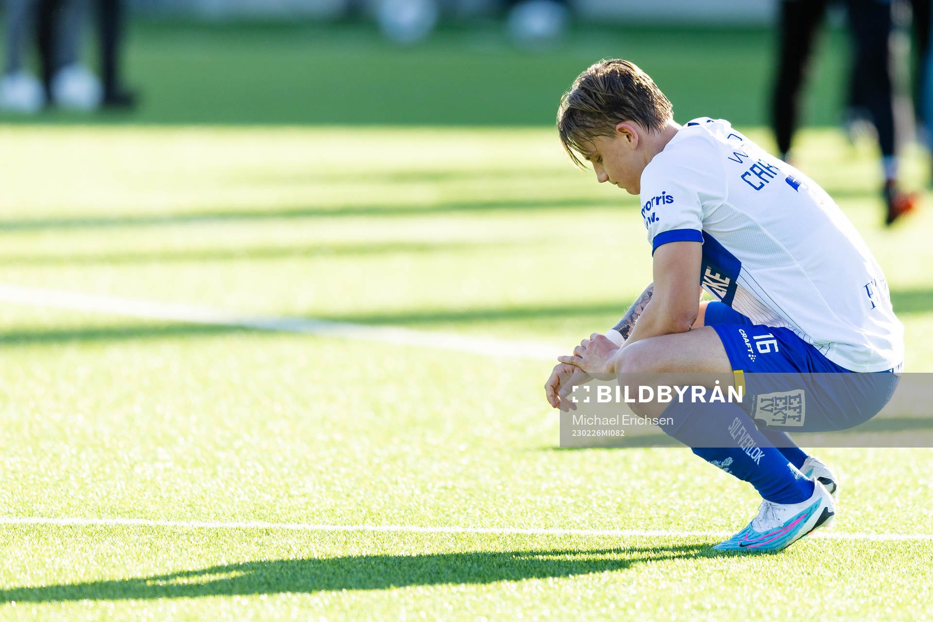 IFK Göteborgs Linus Carlstrand deppar