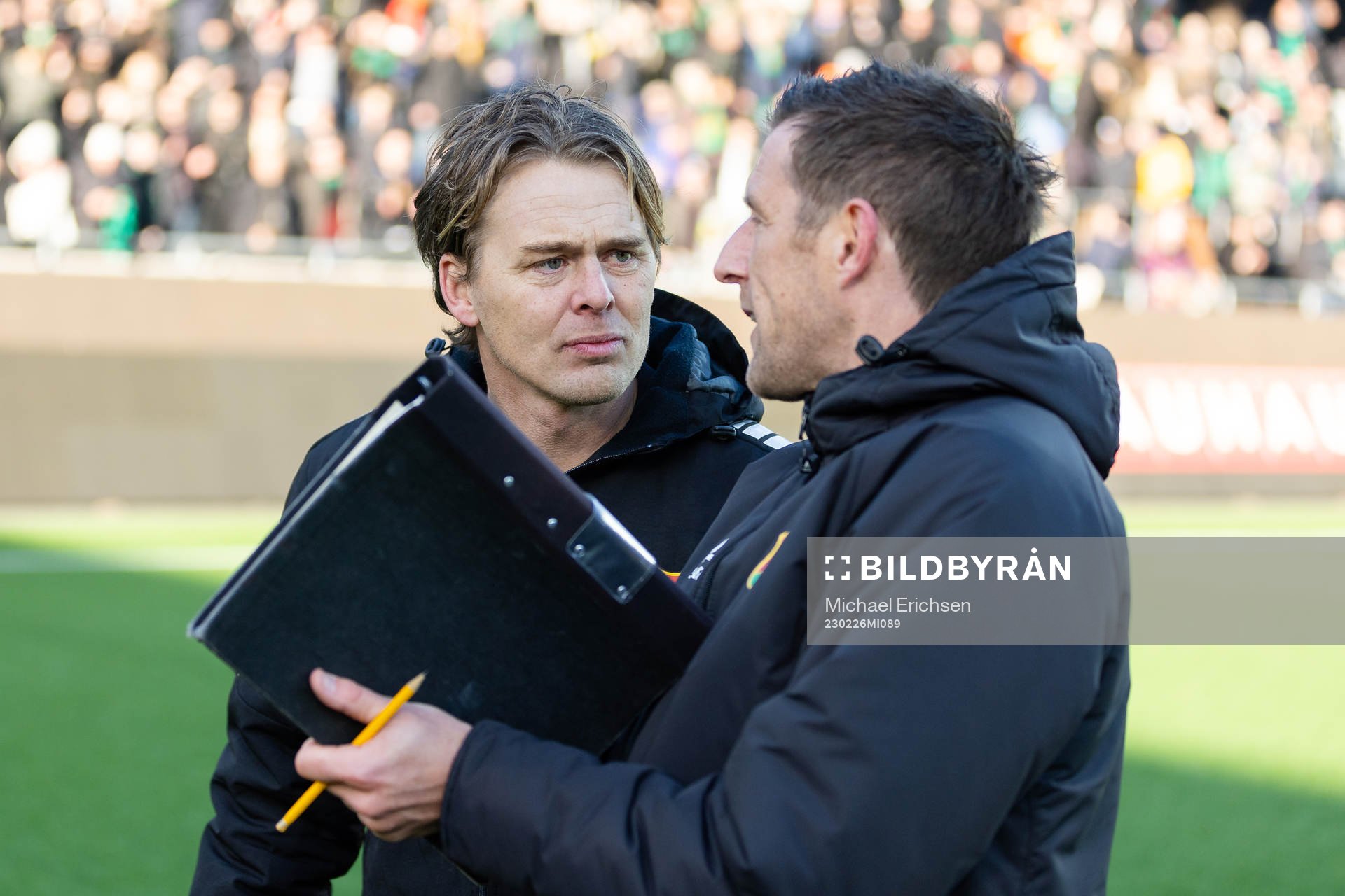 GAIS huvudtränare Fredrik Holmberg