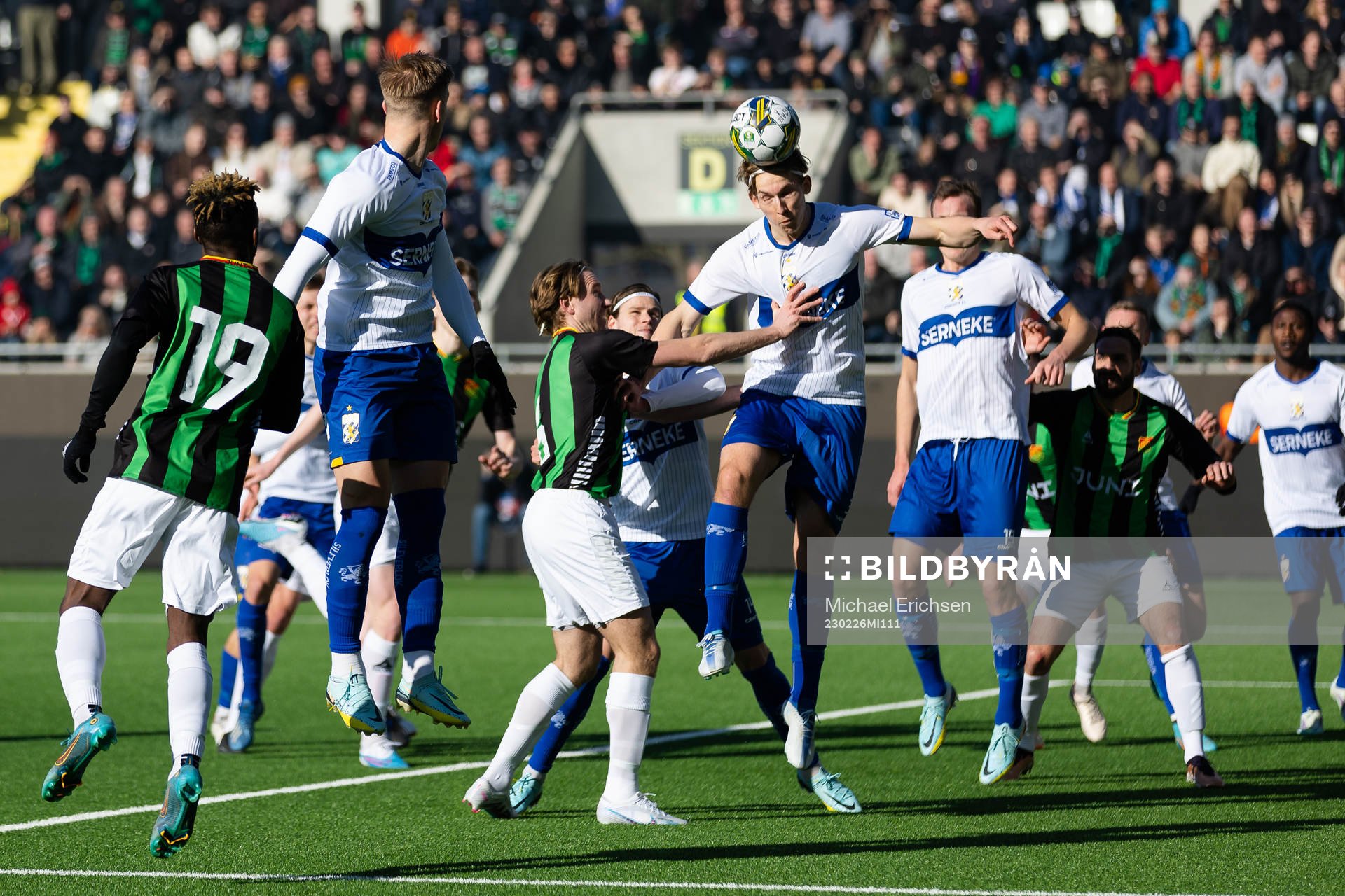 IFK Göteborgs Johan Bångsbo och GAIS August Wängberg