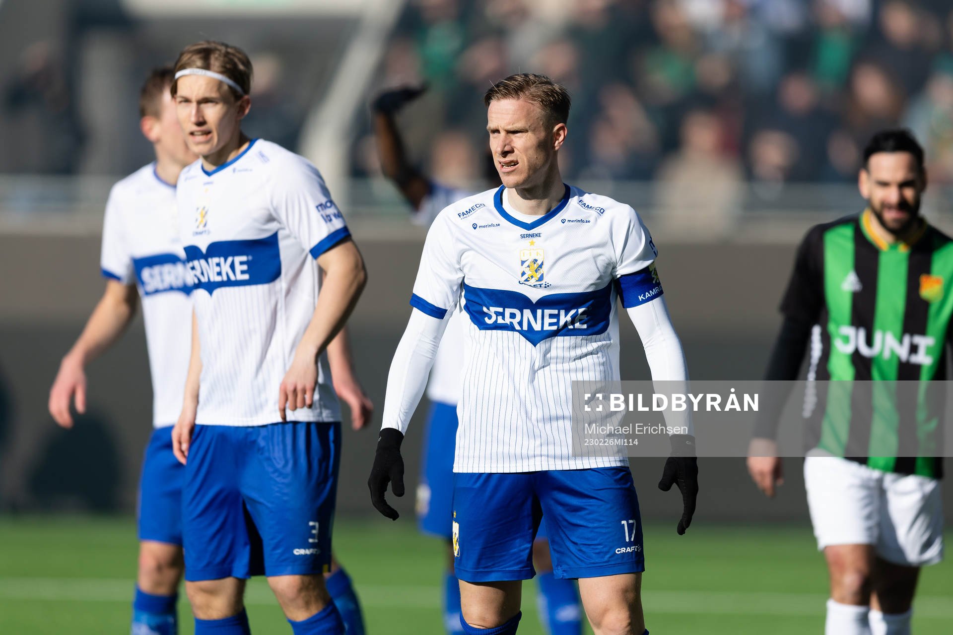 IFK Göteborgs Johan Bångsbo och Oscar Wendt