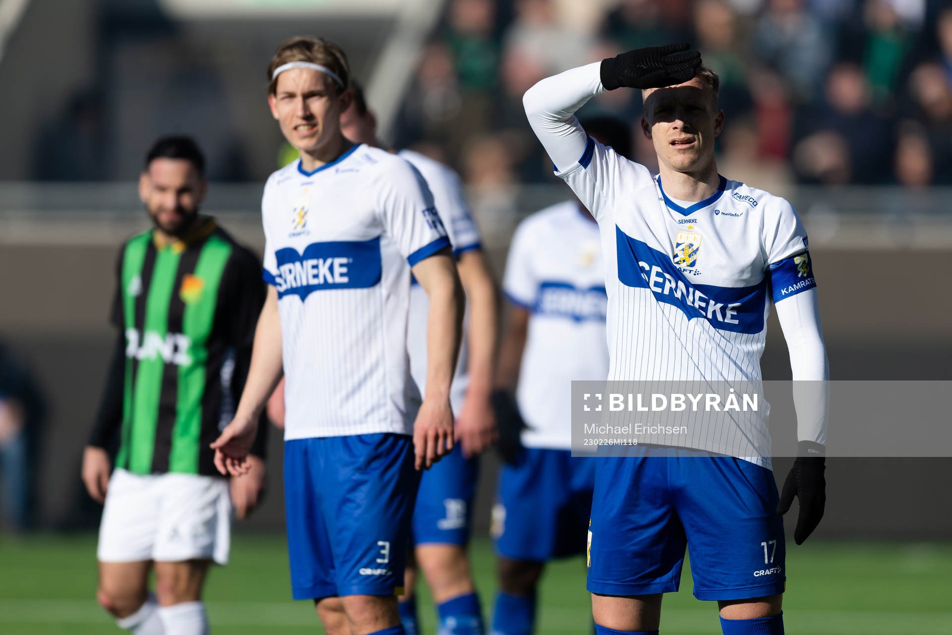 IFK Göteborgs Johan Bångsbo och Oscar Wendt