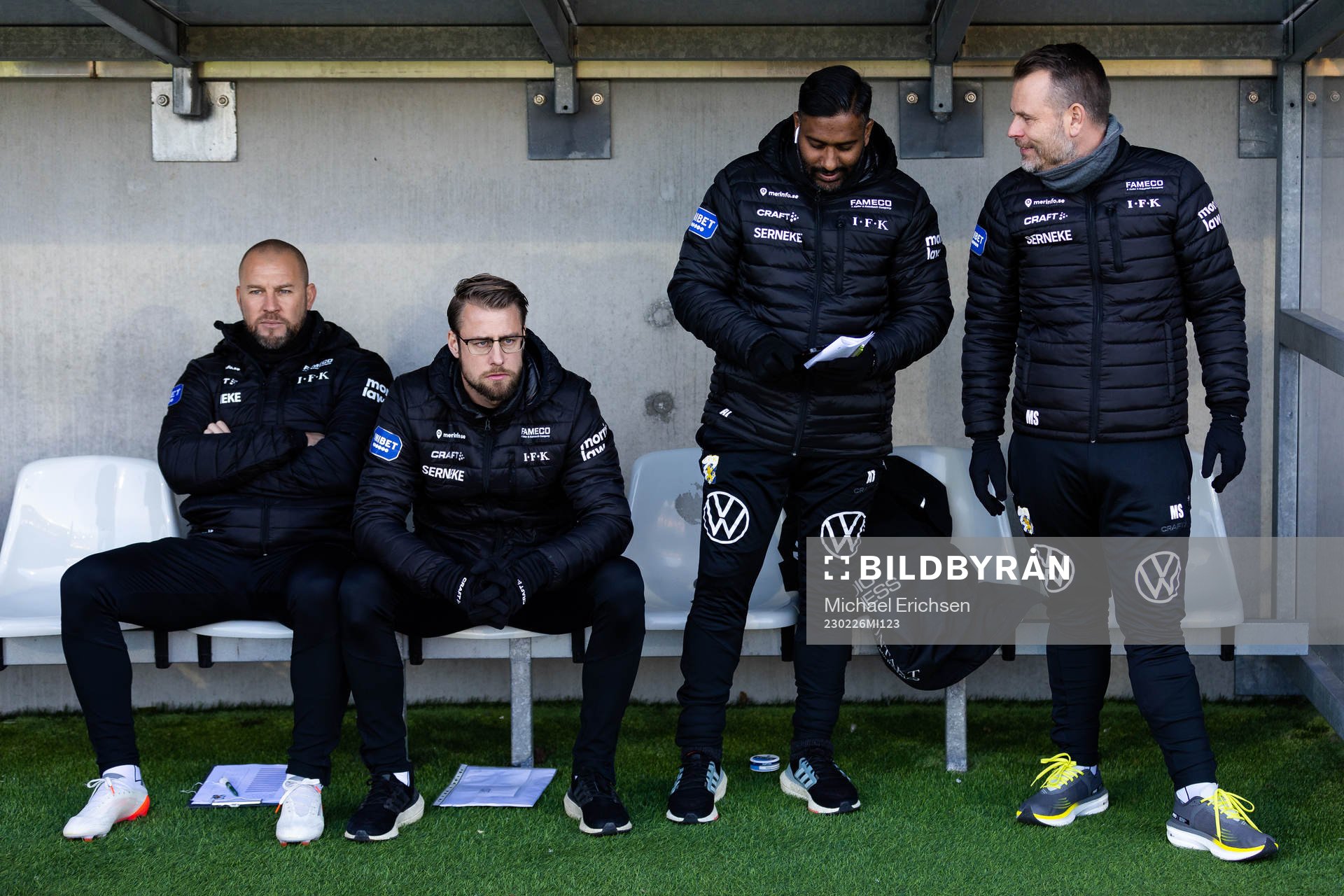 IFK Göteborgs målvaktstränare Lee Baxter, assisterande
