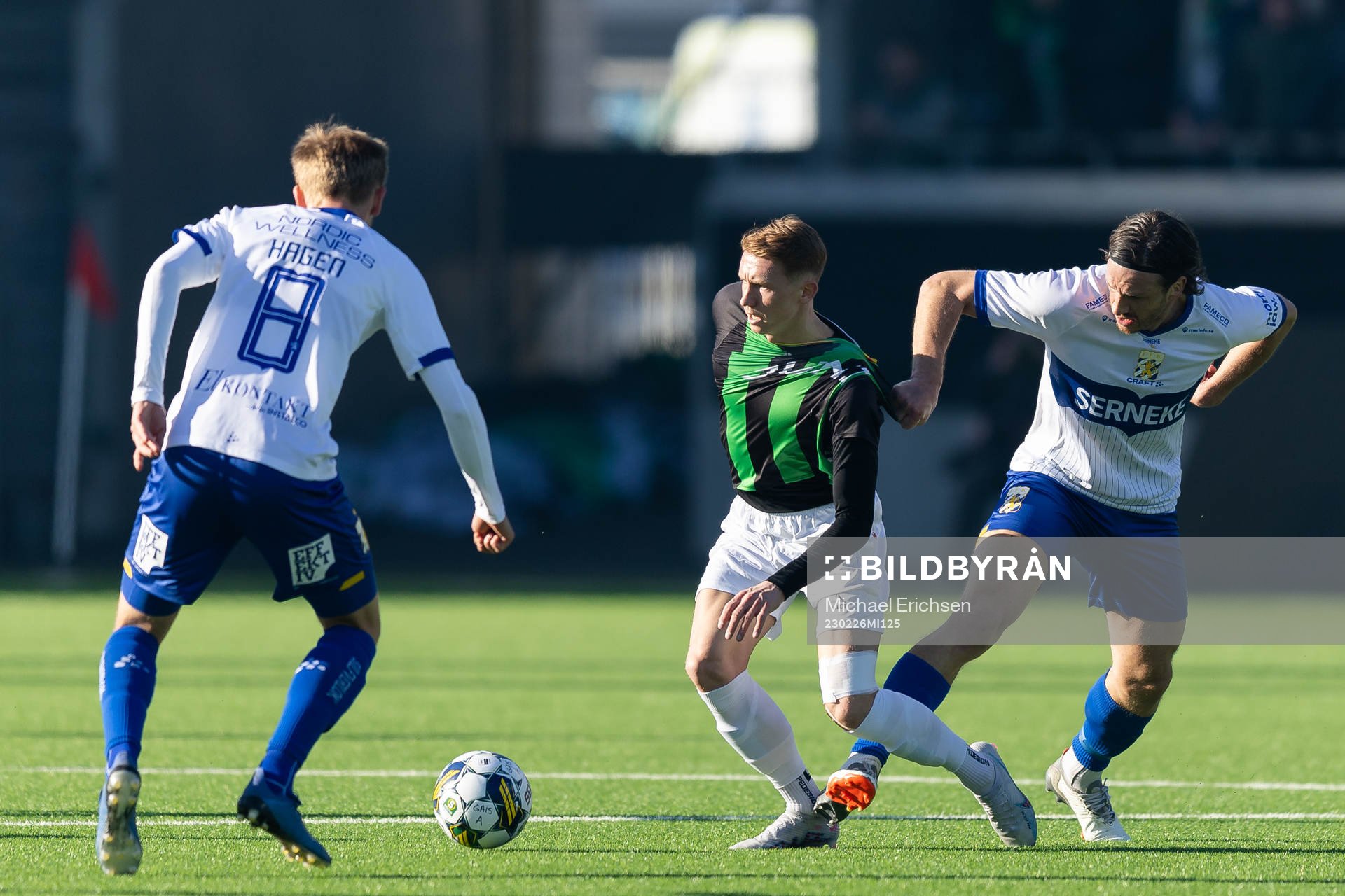 GAIS Julius Lindberg och IFK Göteborgs Gustav Svensson