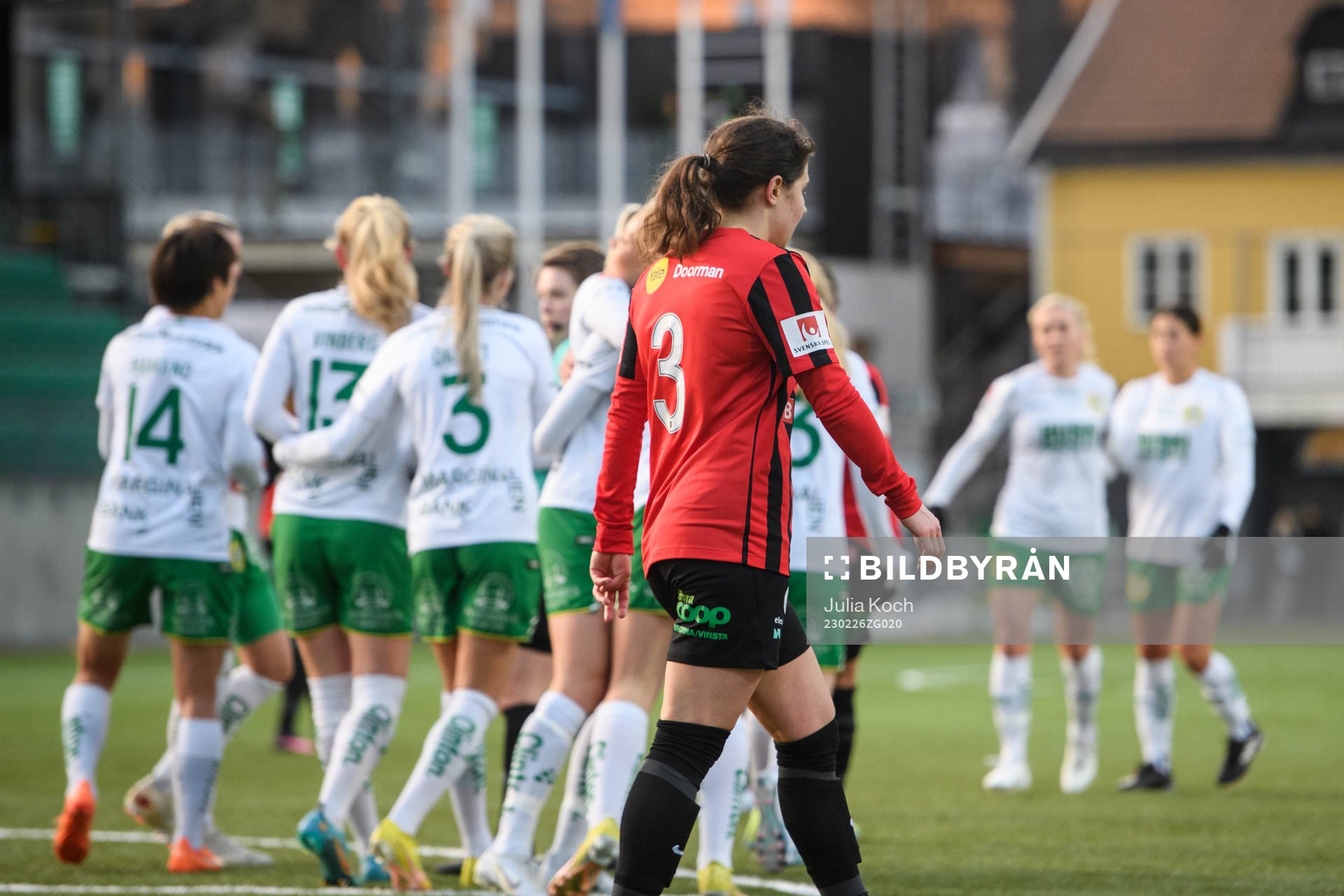 Brommapojkarnas Julia Olsson deppar