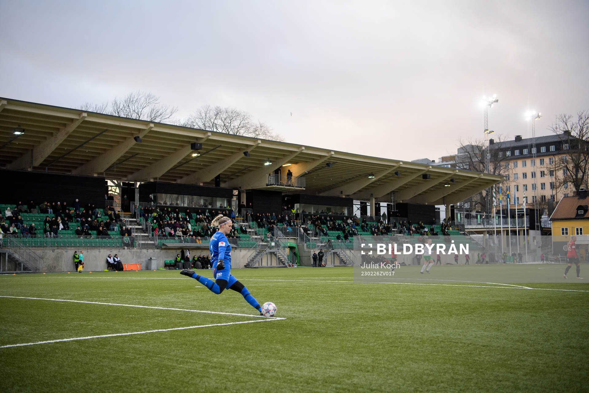 Brommapojkarnas målvakt Nichole Persson