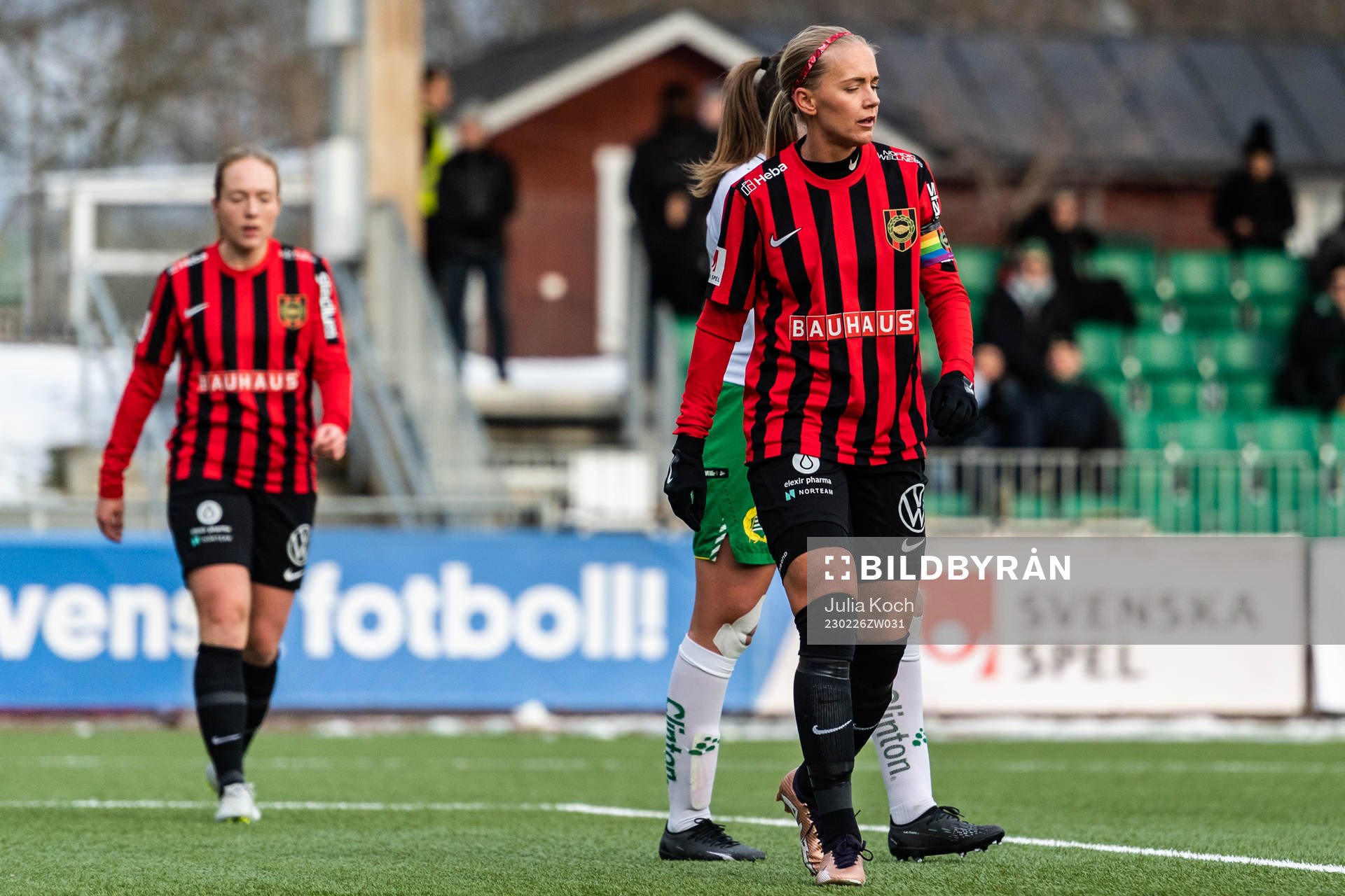 Brommapojkarnas Elsa Karlsson deppar