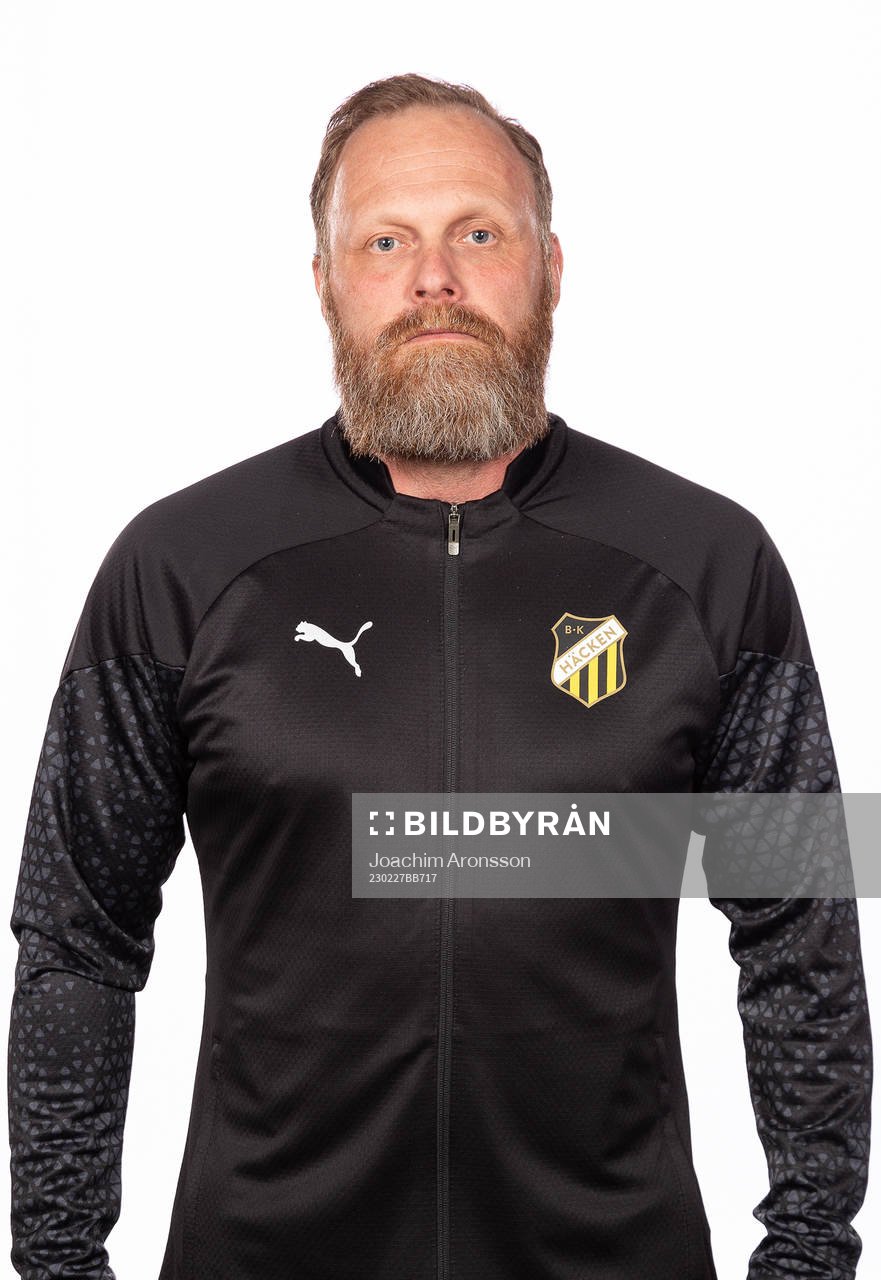 Häckens Fystränare Nicklas Möller