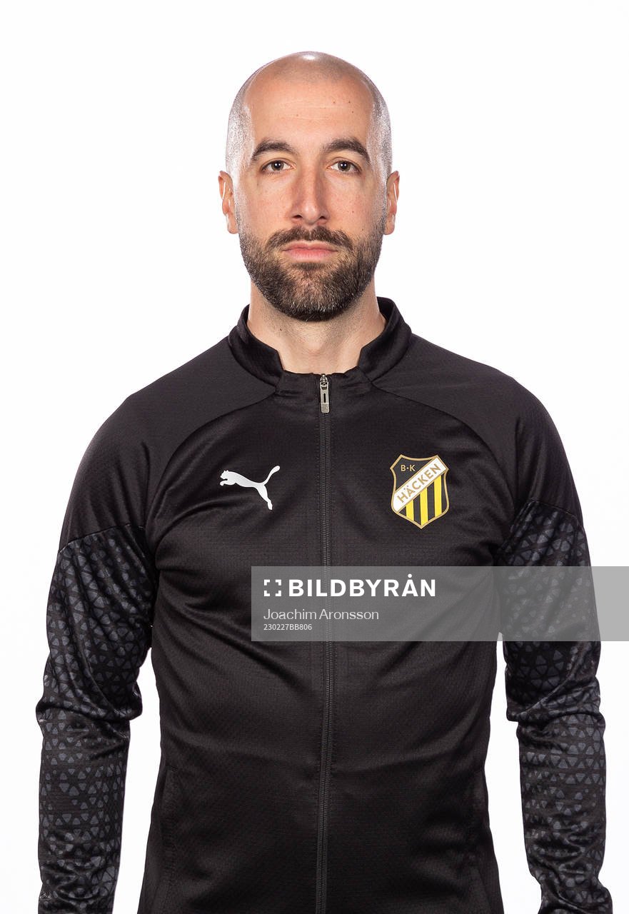 Häckens Ass tränare Martin Foyston