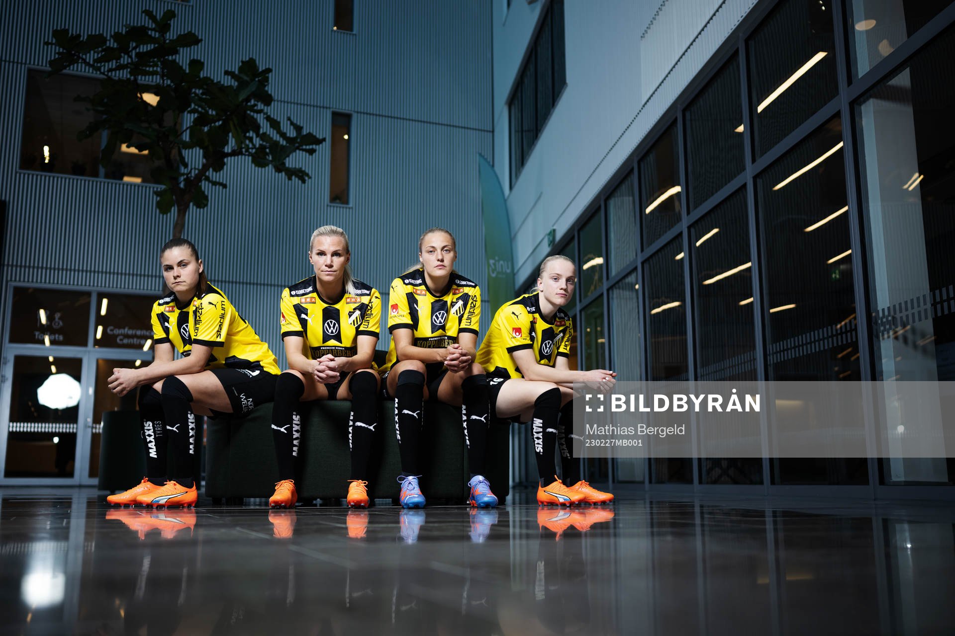 Hanna Wijk, Josefin Rybrink, Elma Junttila Nelhage och Anna