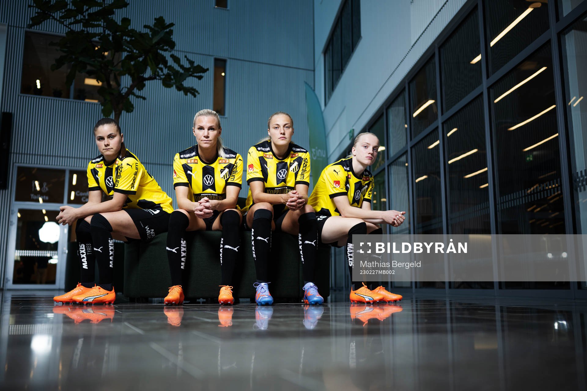 Hanna Wijk, Josefin Rybrink, Elma Junttila Nelhage och Anna
