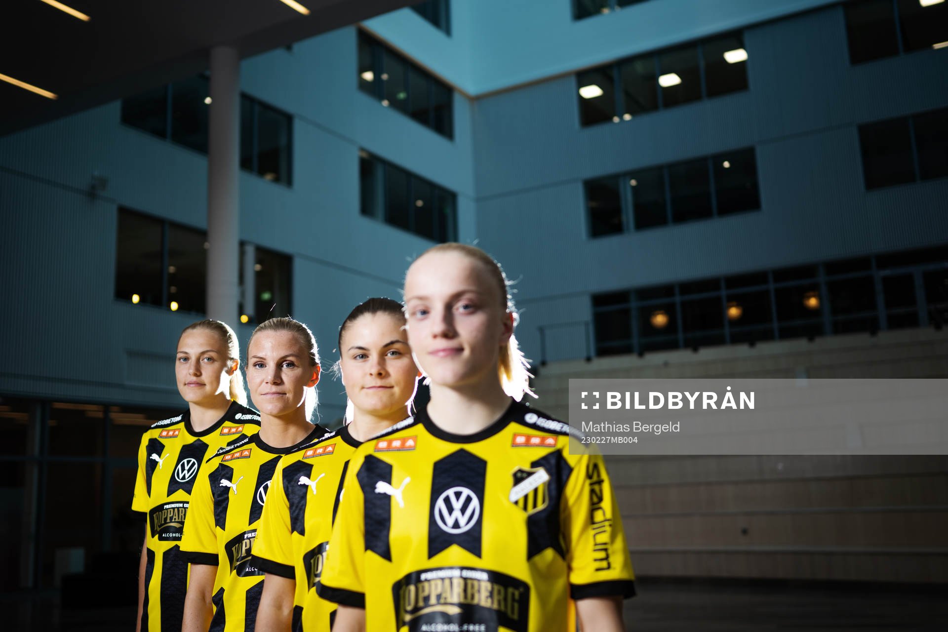 Elma Junttila Nelhage, Josefin Rybrink, Hanna Wijk och Anna