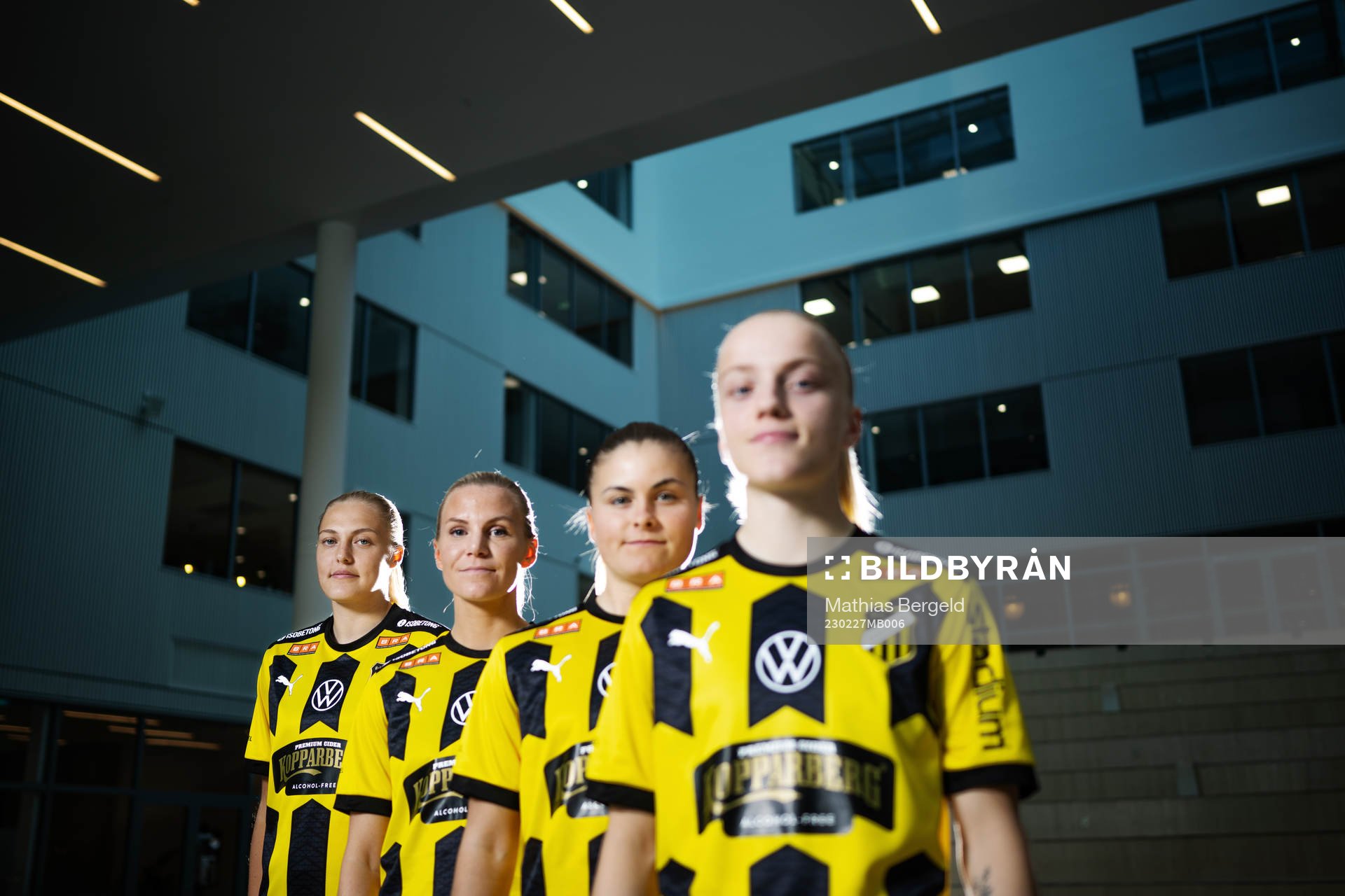 Elma Junttila Nelhage, Josefin Rybrink, Hanna Wijk och Anna