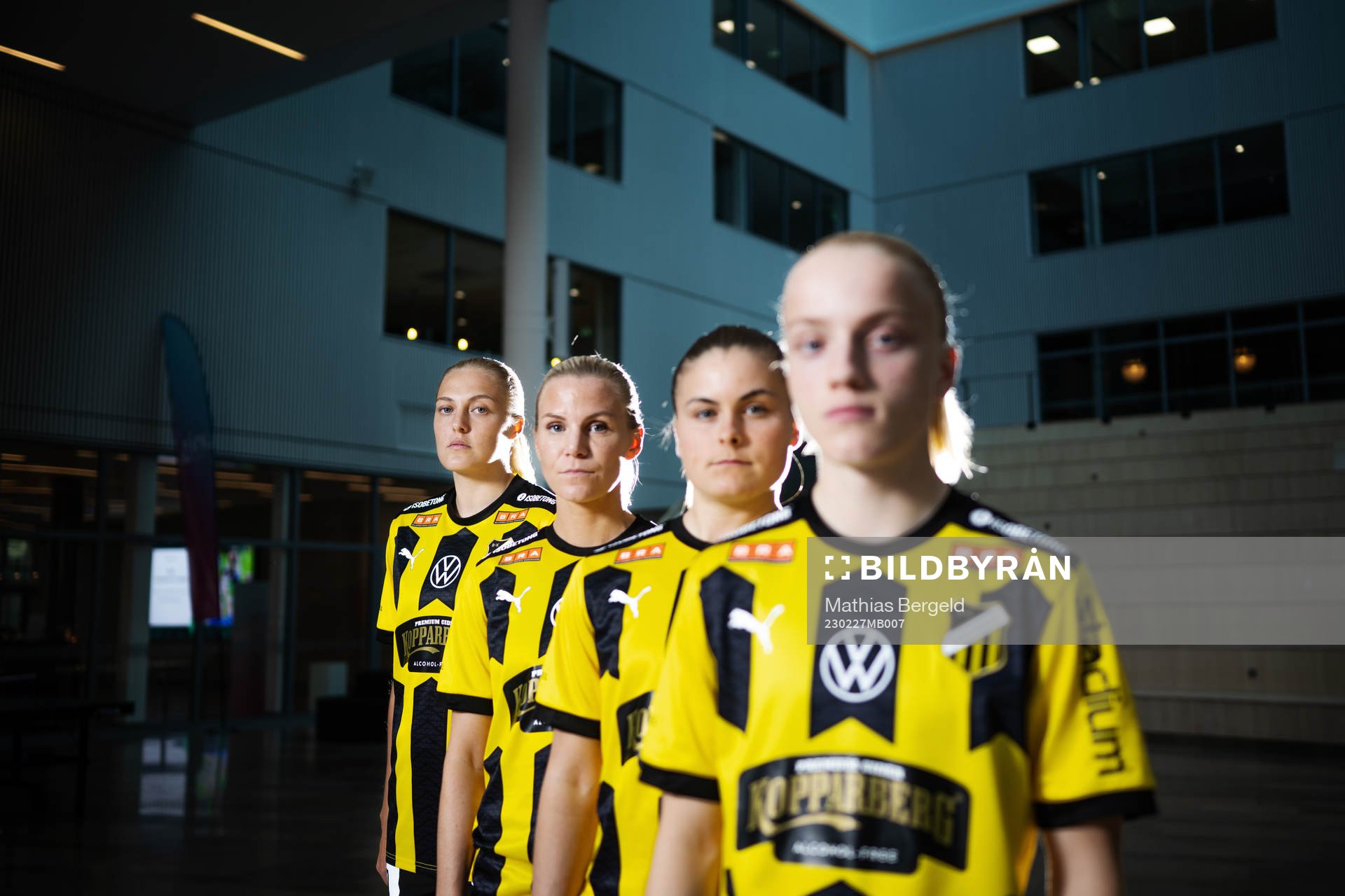 Elma Junttila Nelhage, Josefin Rybrink, Hanna Wijk och Anna