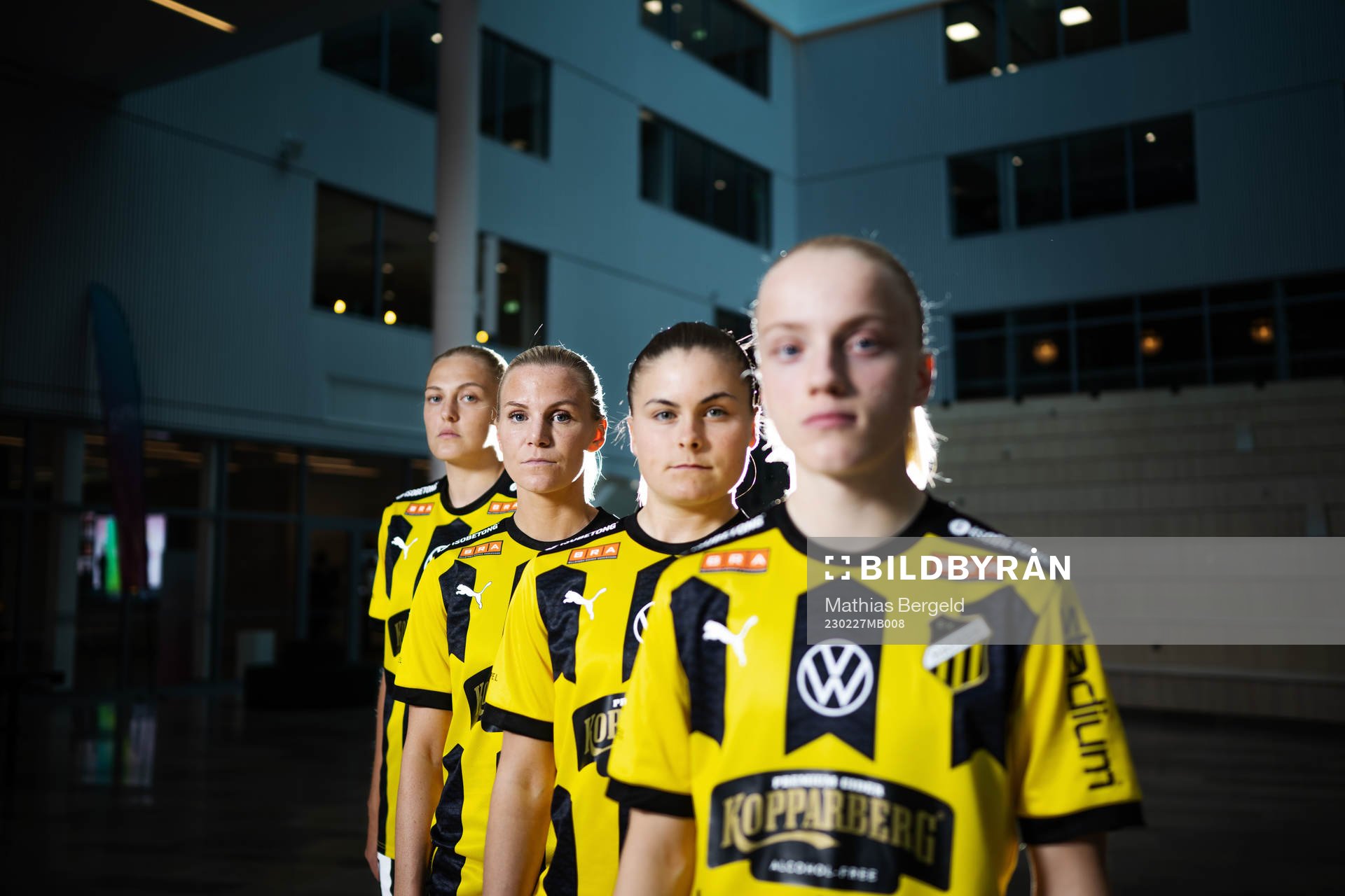 Elma Junttila Nelhage, Josefin Rybrink, Hanna Wijk och Anna