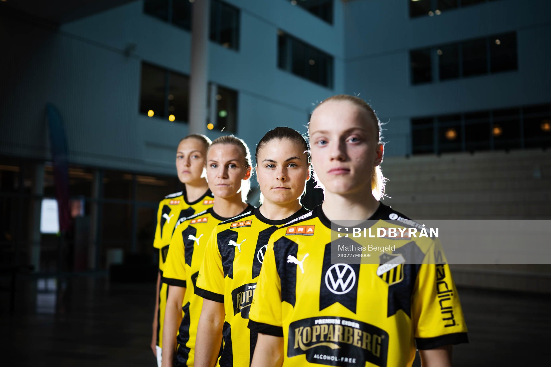 Elma Junttila Nelhage, Josefin Rybrink, Hanna Wijk och Anna