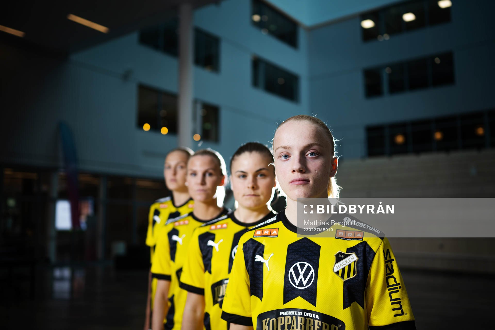 Elma Junttila Nelhage, Josefin Rybrink, Hanna Wijk och Anna