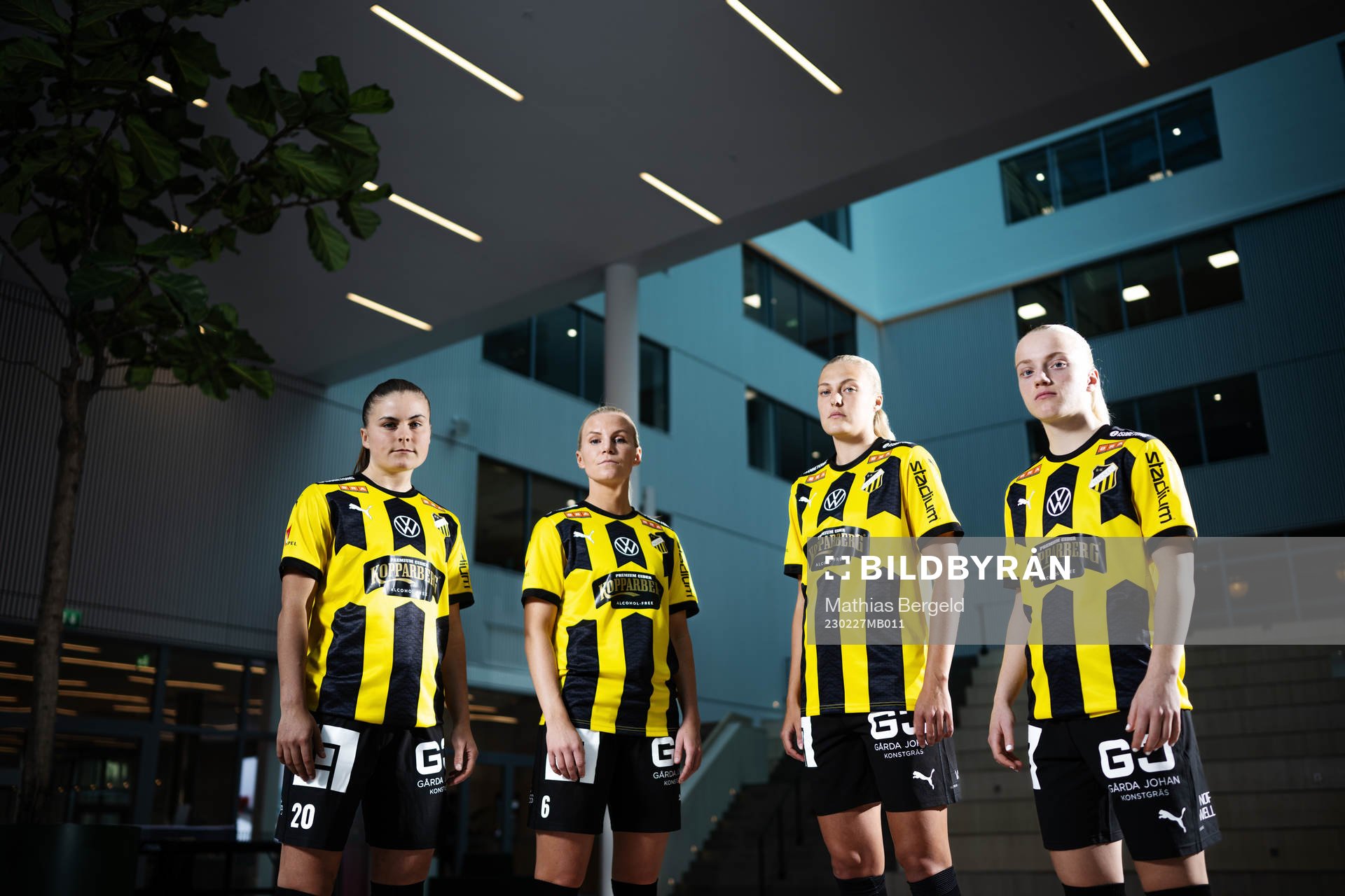 Hanna Wijk, Josefin Rybrink, Elma Junttila Nelhage och Anna