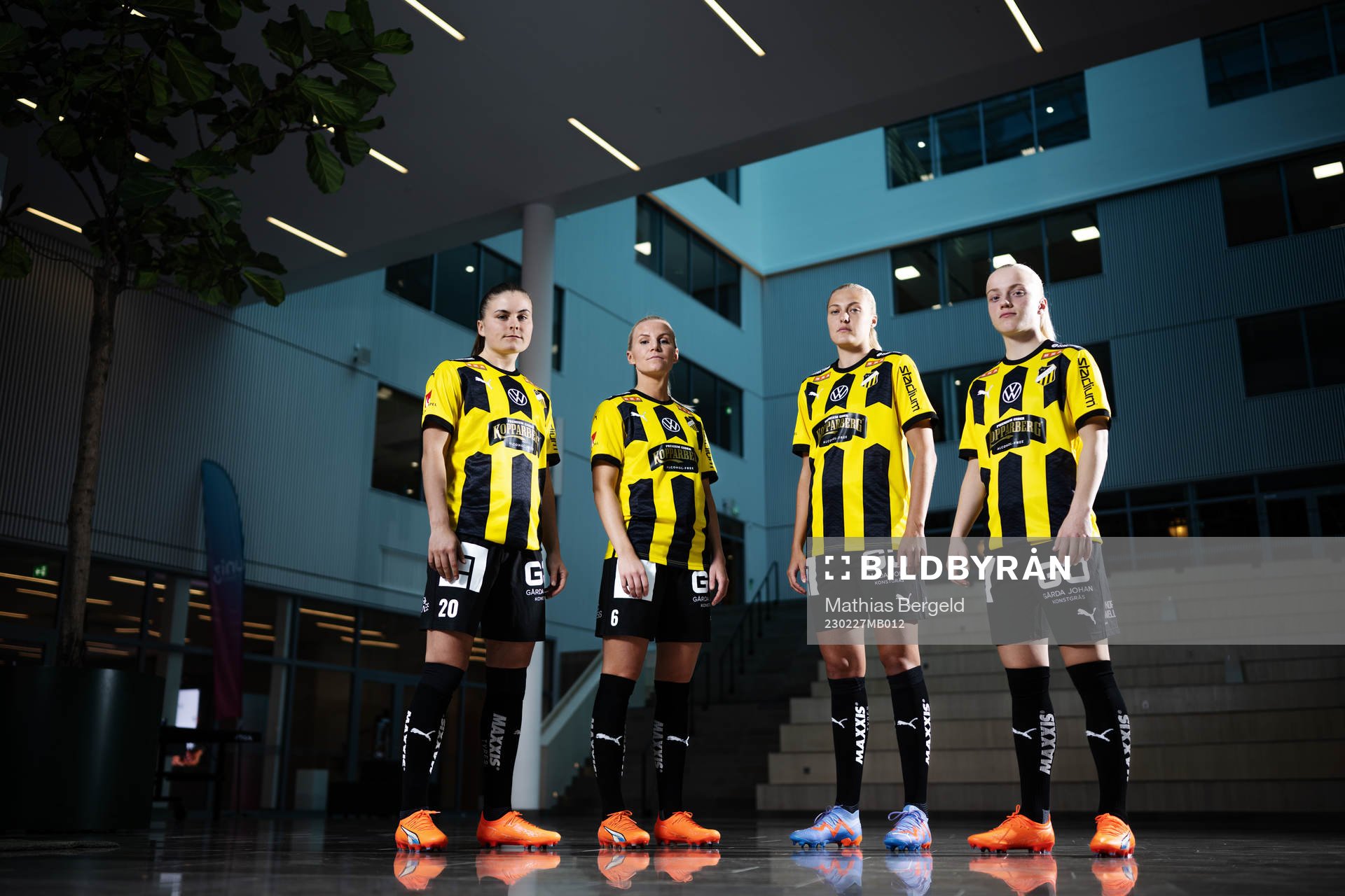Hanna Wijk, Josefin Rybrink, Elma Junttila Nelhage och Anna