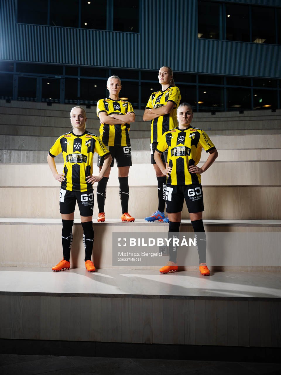 Anna Sandberg, Josefin Rybrink, Elma Junttila Nelhage och