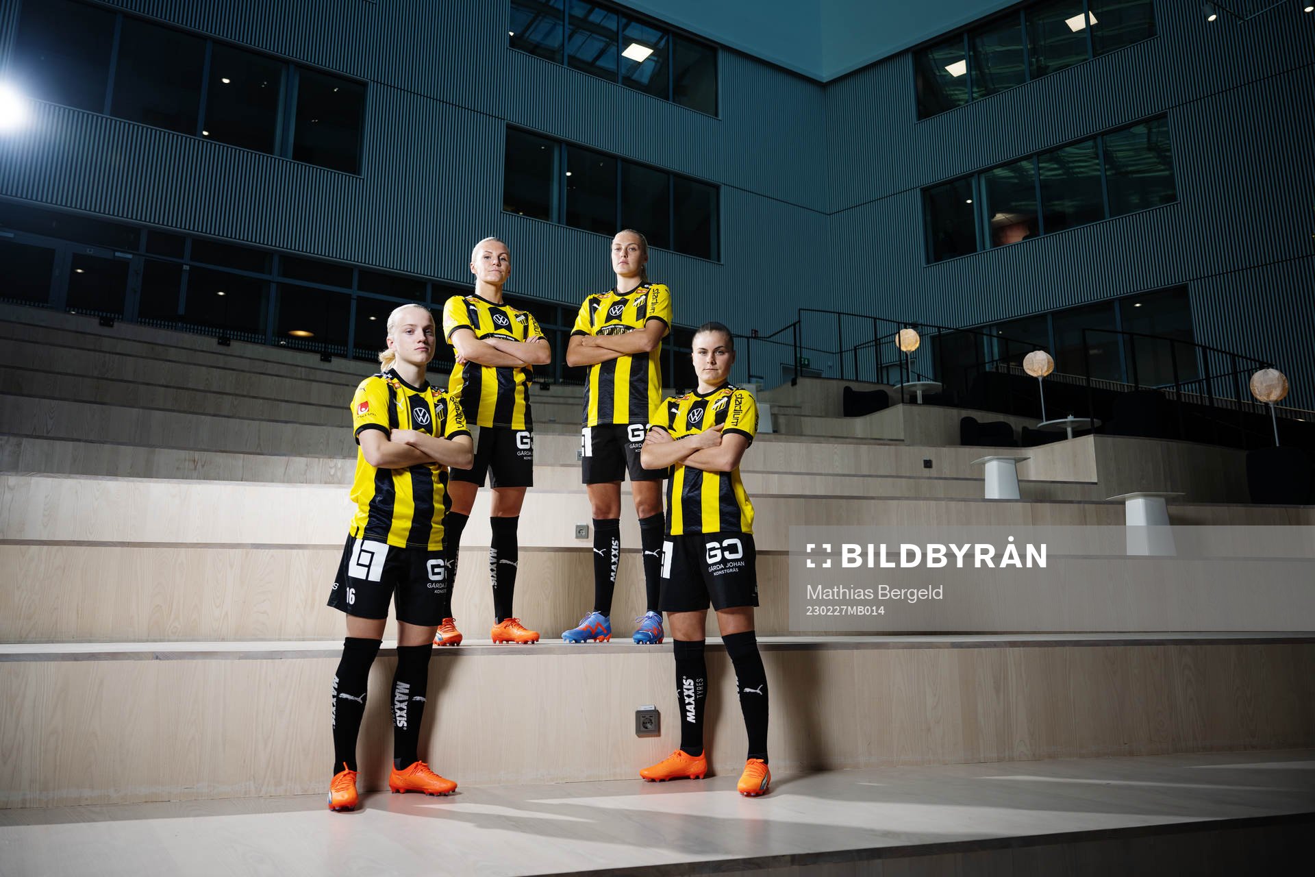 Anna Sandberg, Josefin Rybrink, Elma Junttila Nelhage och