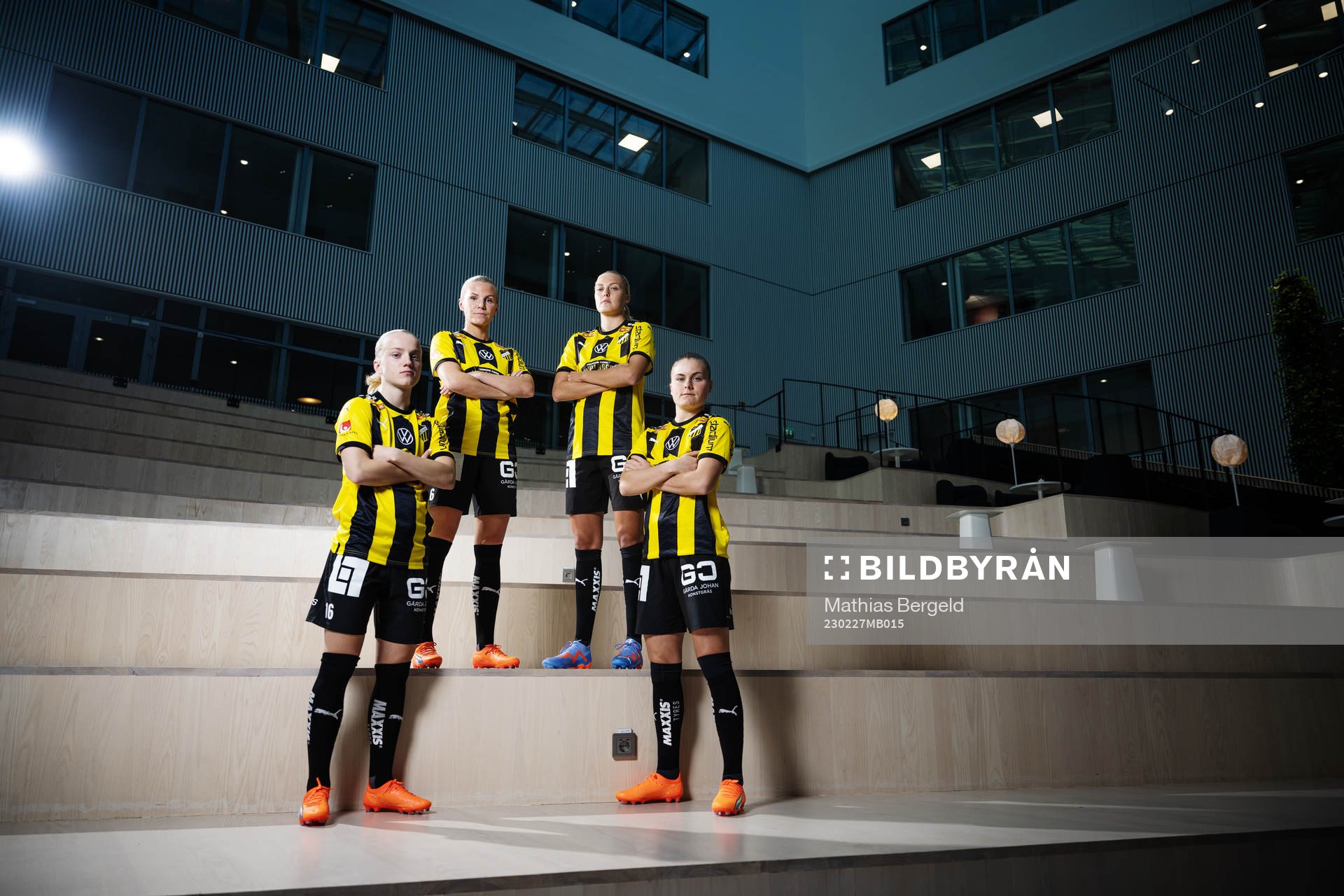 Anna Sandberg, Josefin Rybrink, Elma Junttila Nelhage och