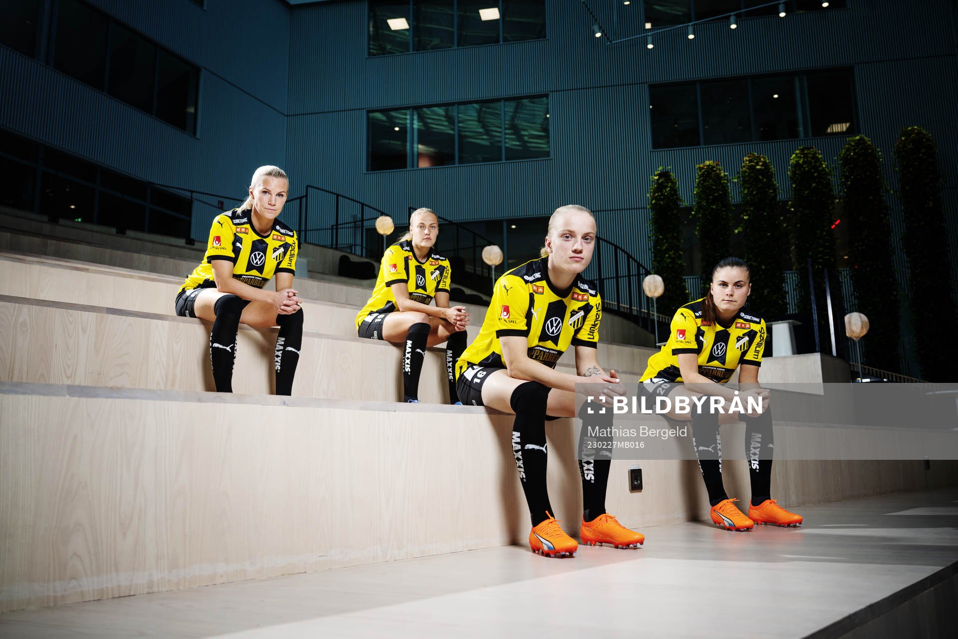 Josefin Rybrink, Elma Junttila Nelhage, Anna Sandberg och