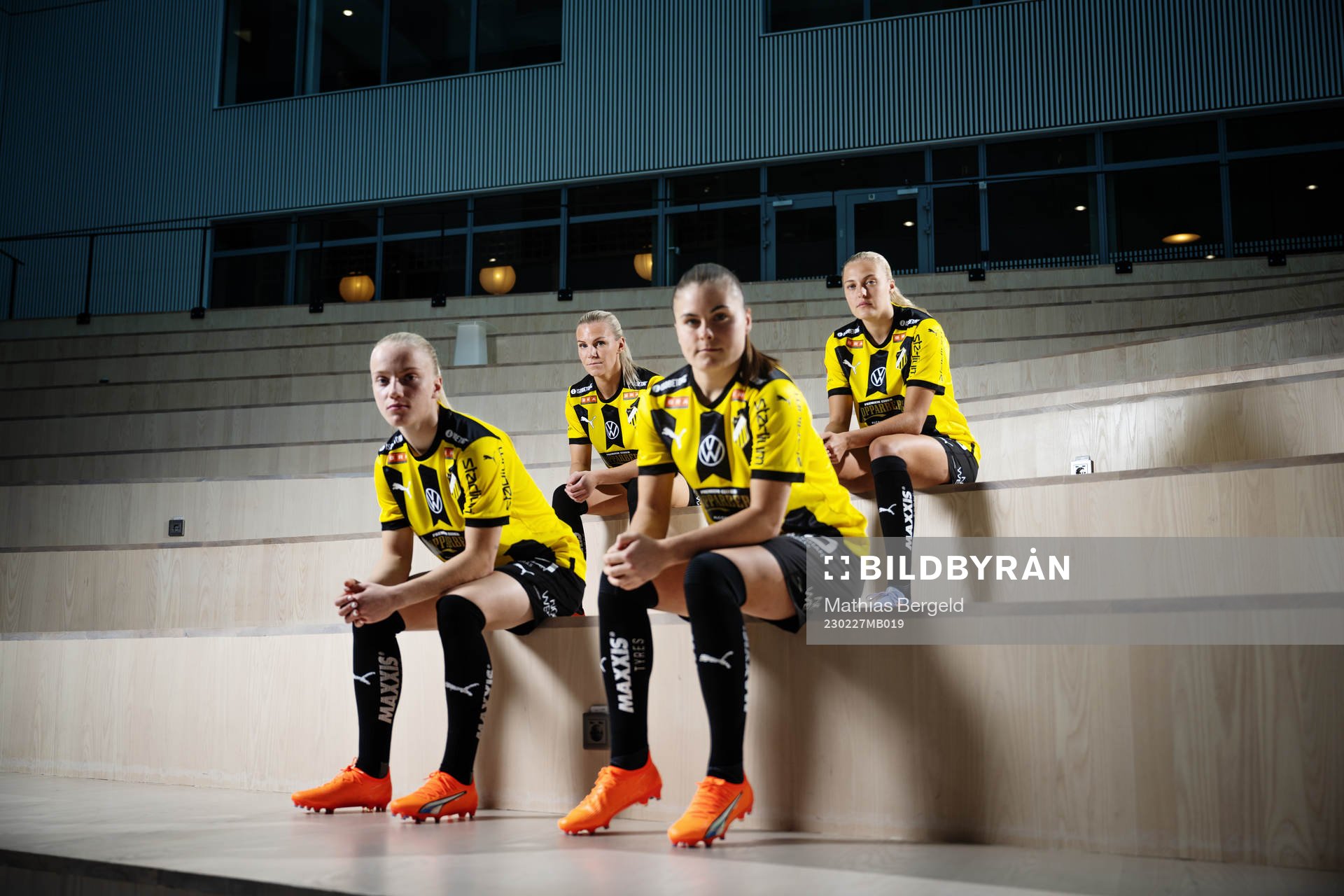 Anna Sandberg, Josefin Rybrink, Hanna Wijk och  Elma