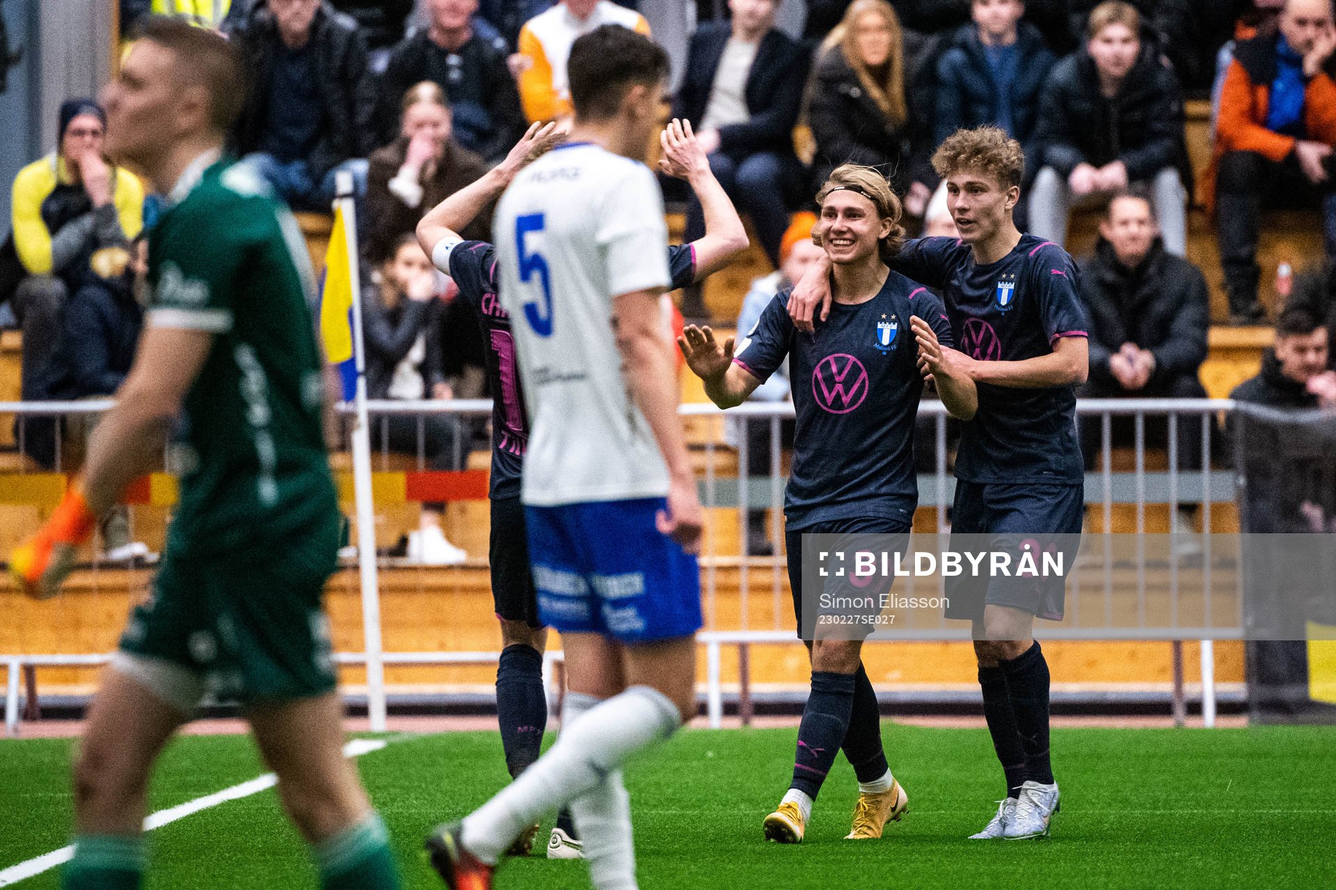 Malmö FFs Sebastian Nanasi jublar