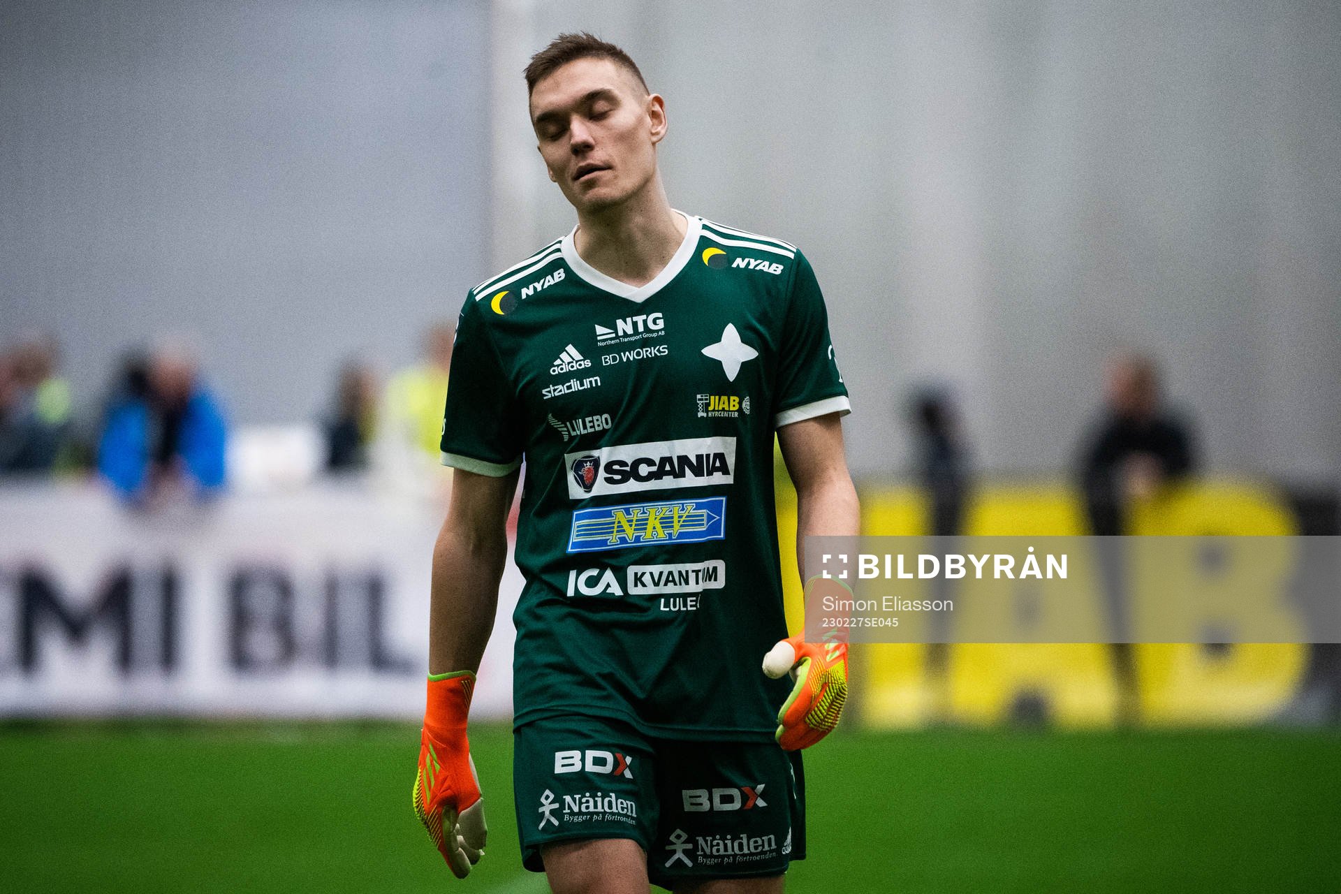IFK Luleås målvakt Rasmus Juhani Aspholm
