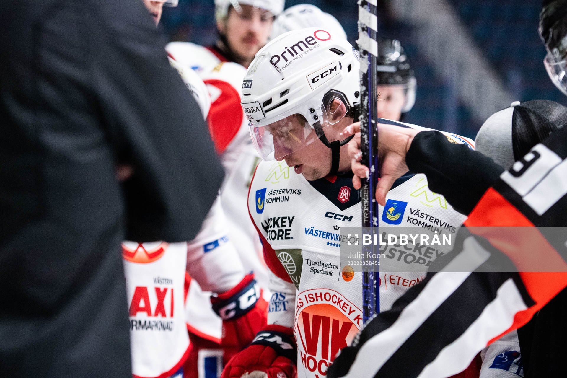 Västerviks Christoffer Törngren har ont