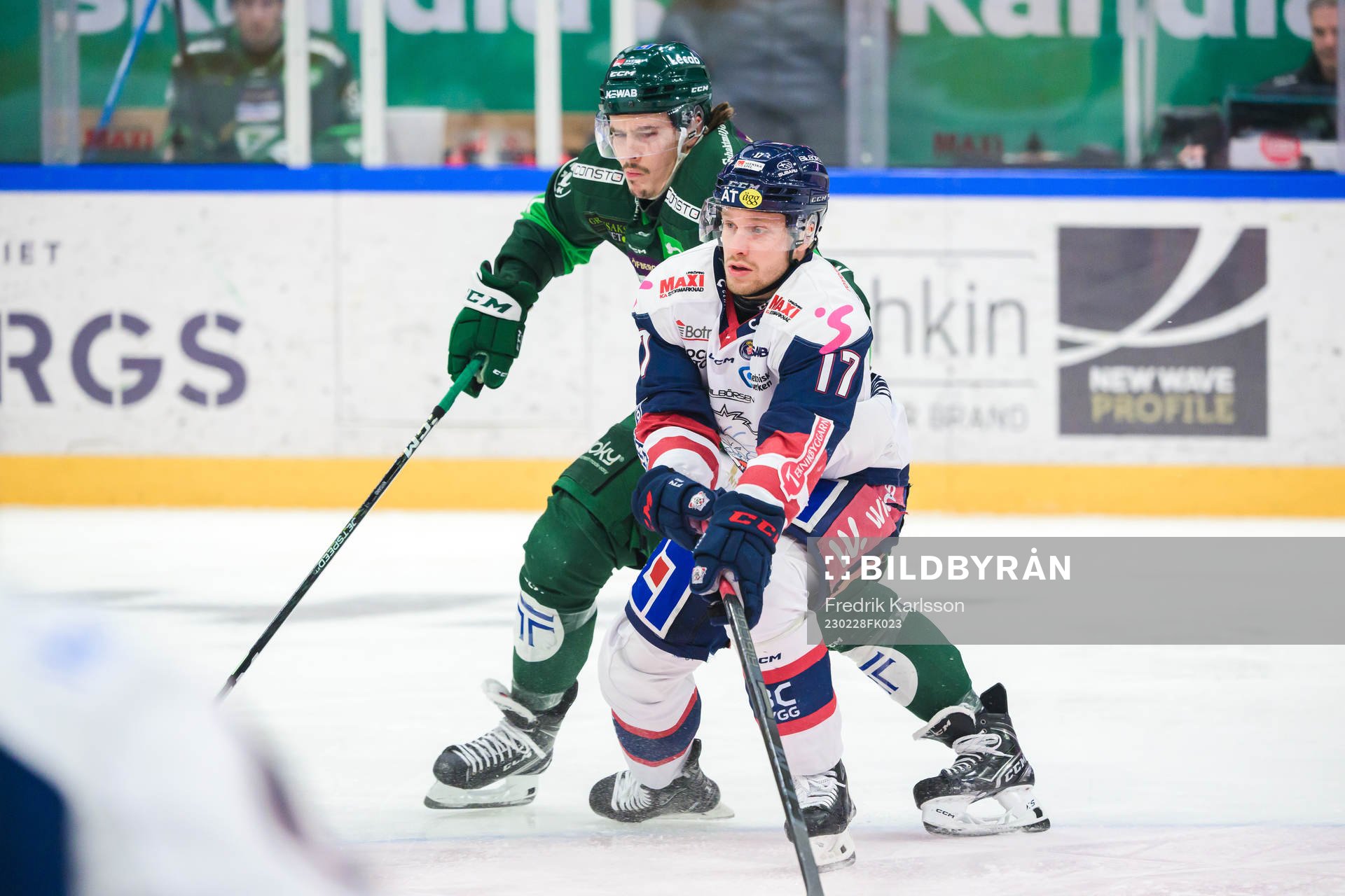 Färjestads Joakim Nygård och Linköpings Sebastian