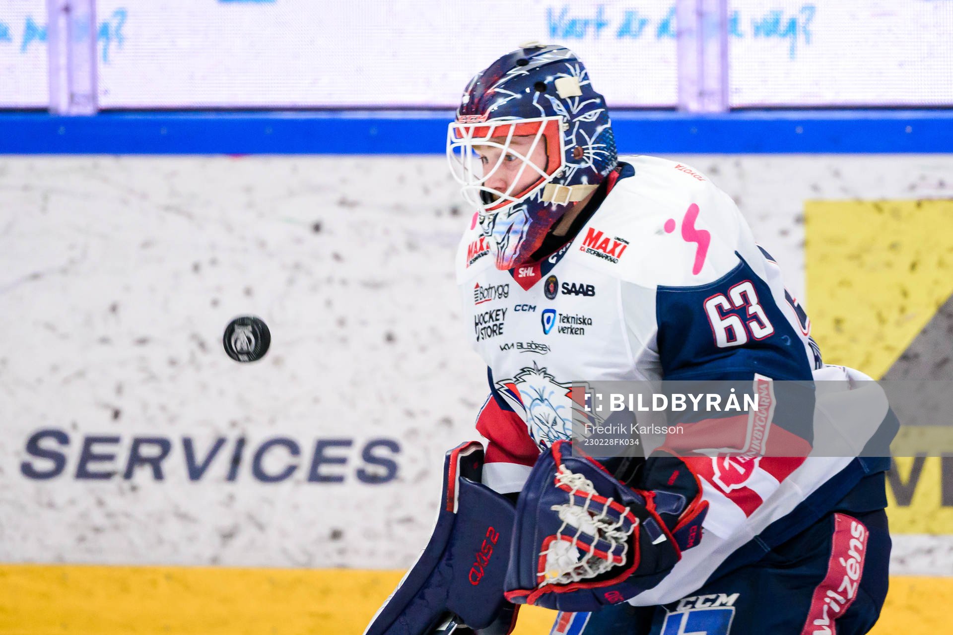 Linköpings målvakt Marcus Högberg