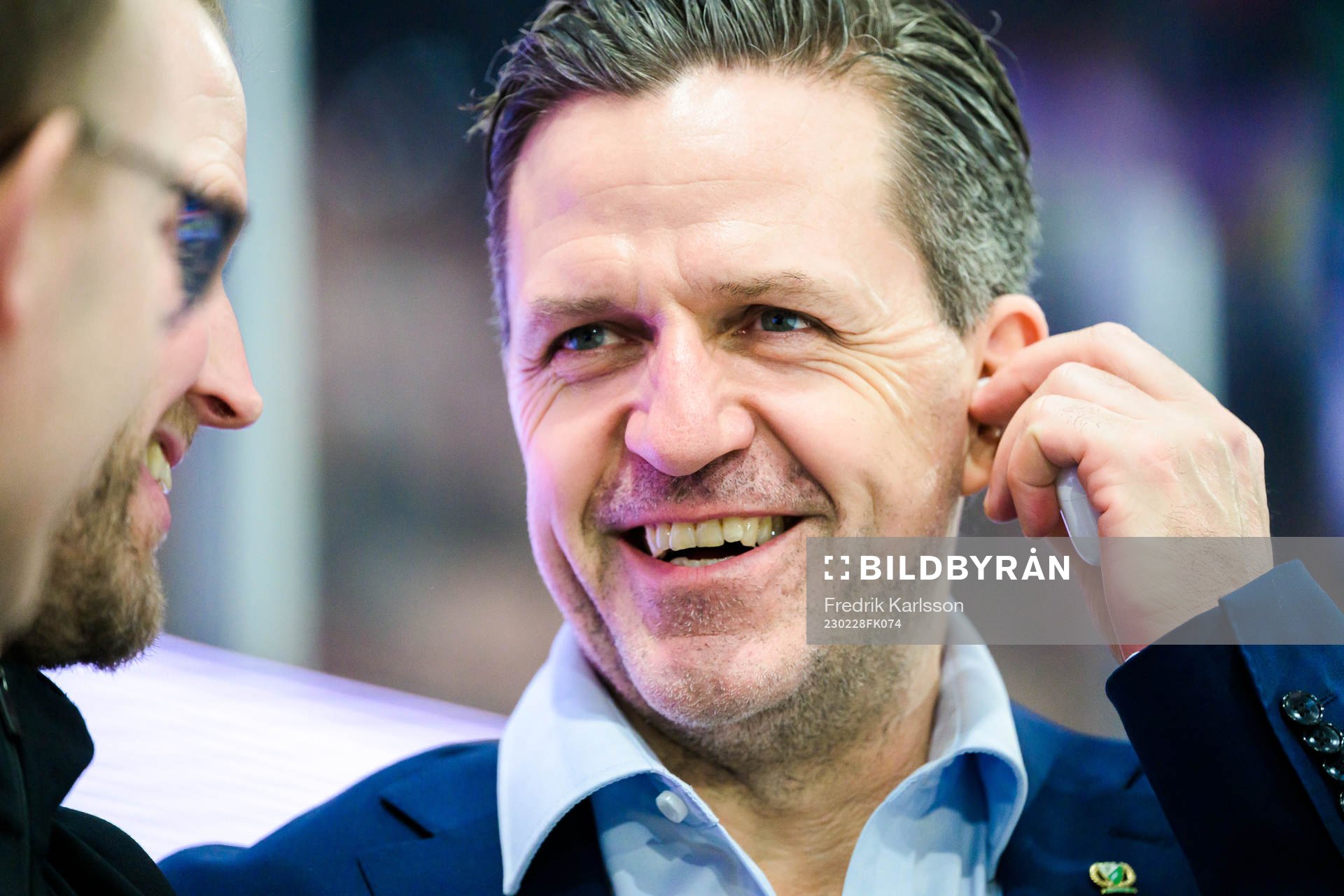 Färjestads assisterande tränare Thomas Rhodin