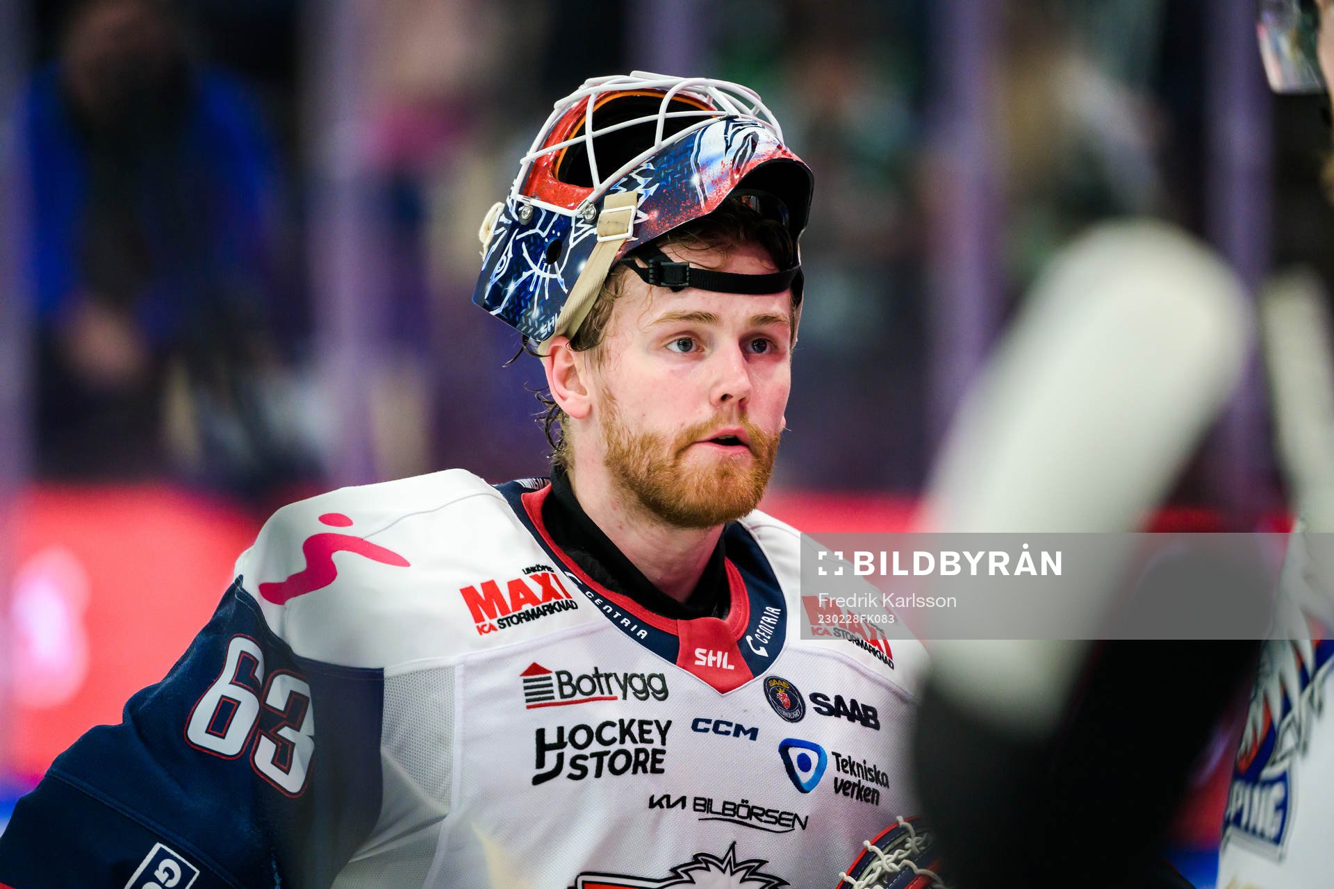 Linköpings målvakt Marcus Högberg