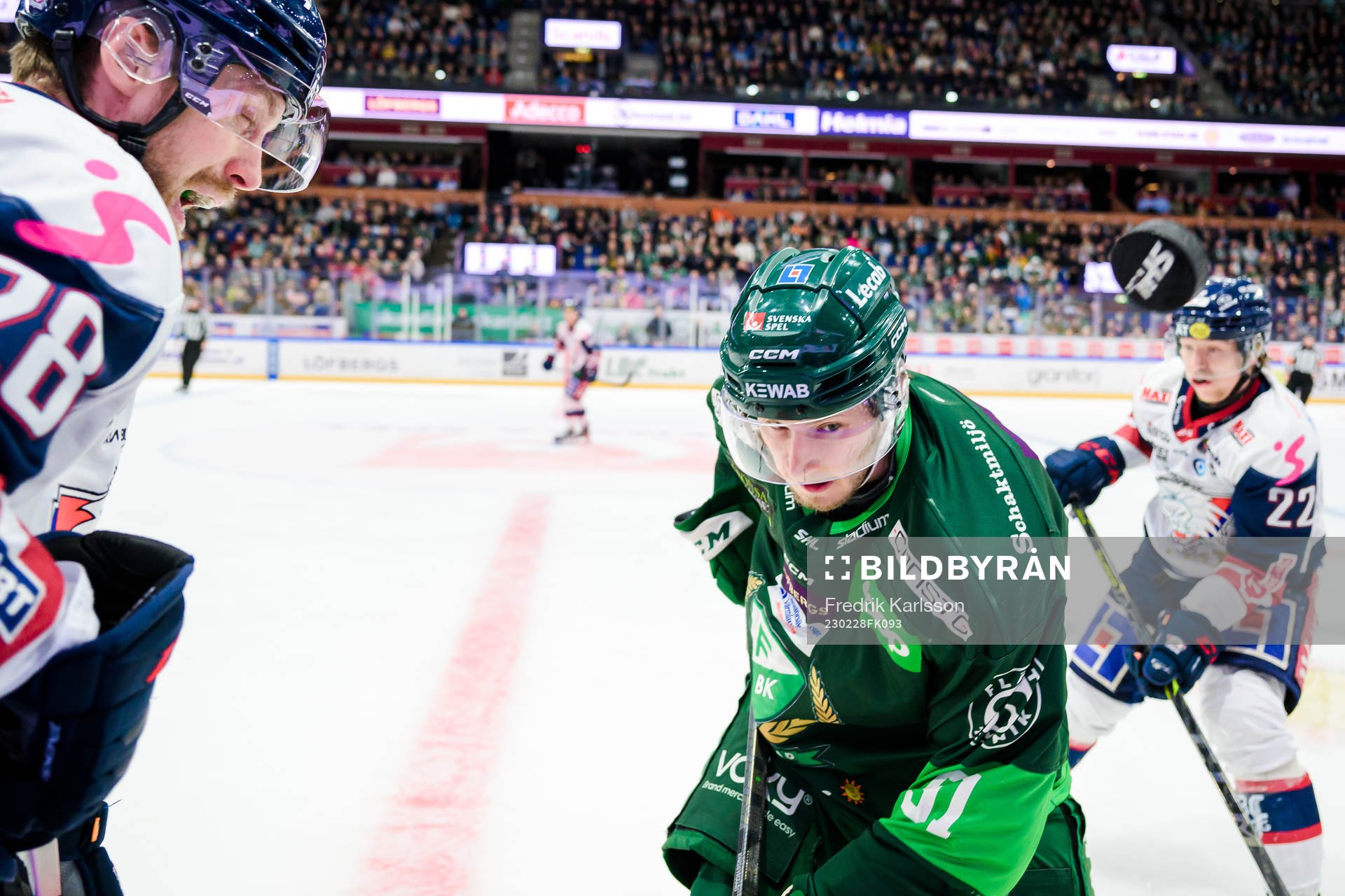Linköpings John Nyberg och Färjestads Eric Engstrand