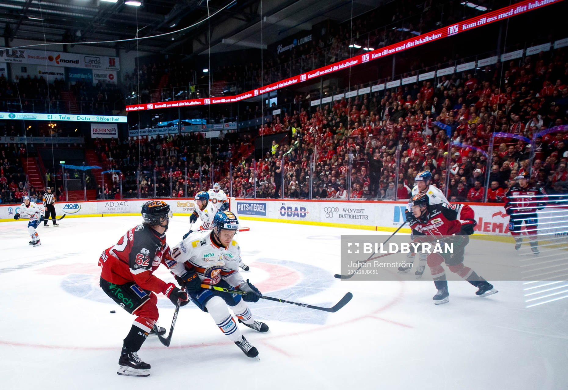 Örebros Robert Leino och Växjös Ludvig Nilsson