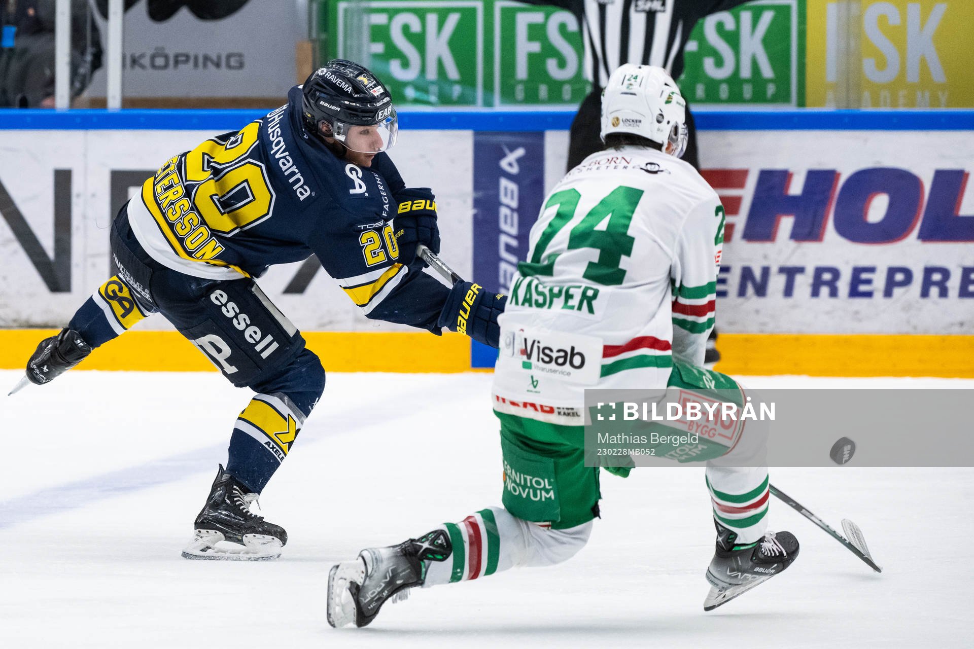 HV71s André Petersson gör 5-2